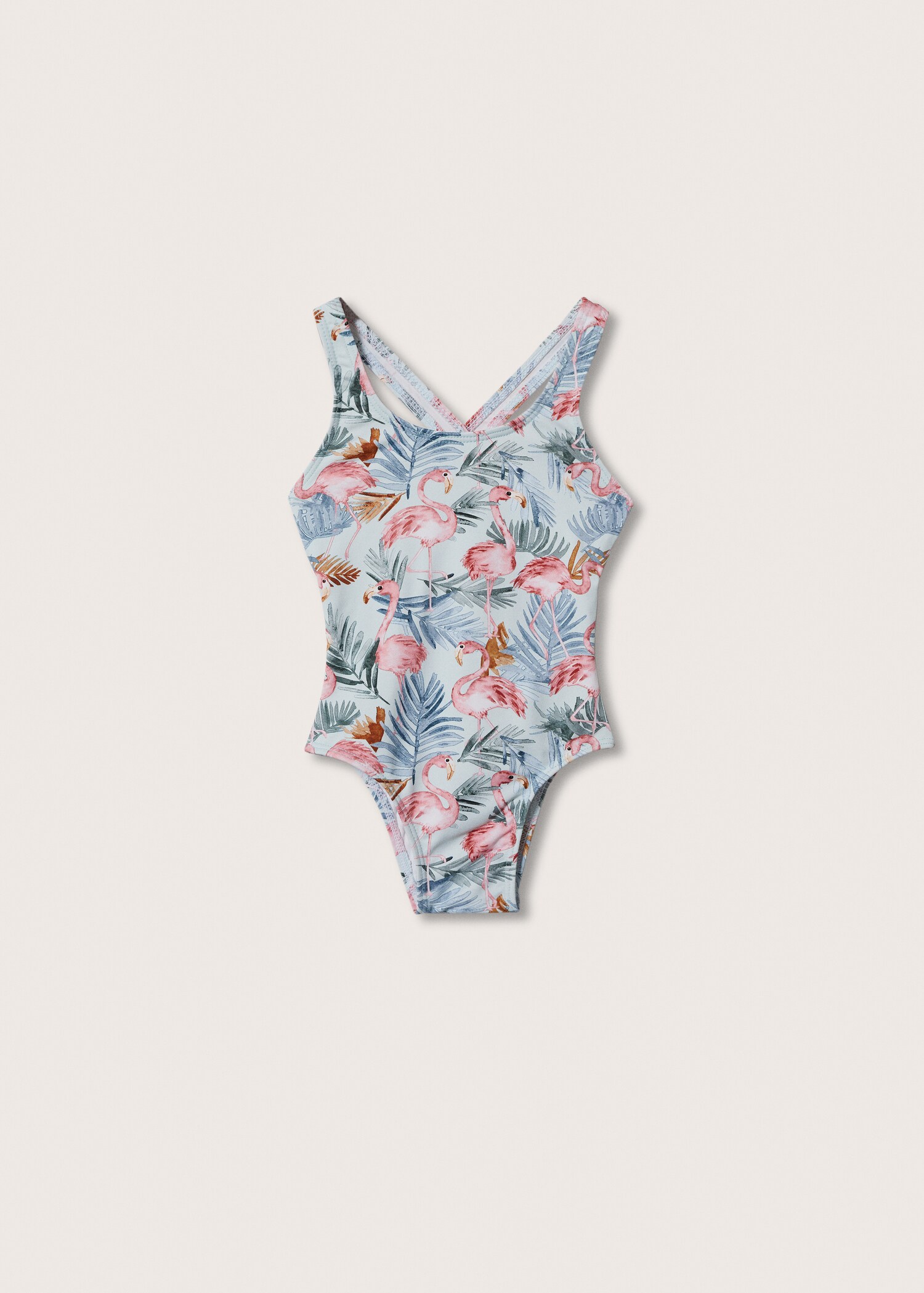 Tropical print swimming trunks - Article without model