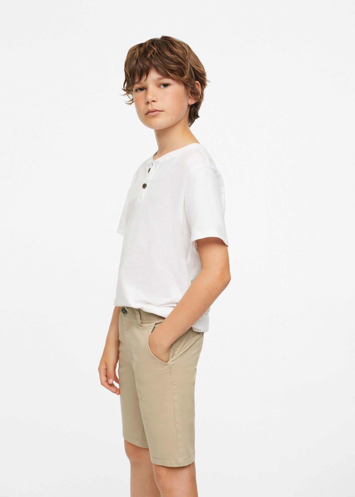 Cotton Bermuda shorts - Details of the article 2