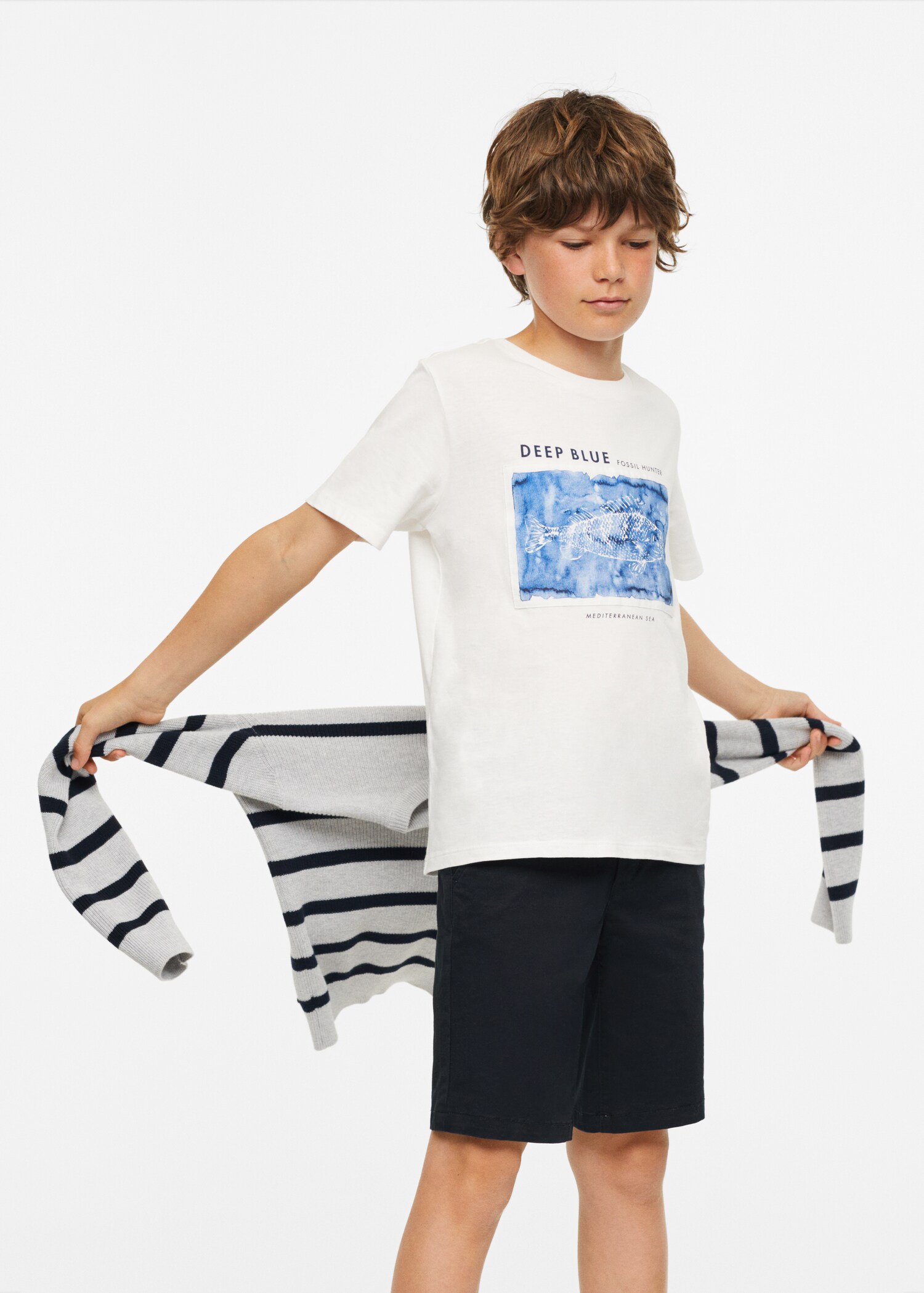Cotton Bermuda shorts - Details of the article 2