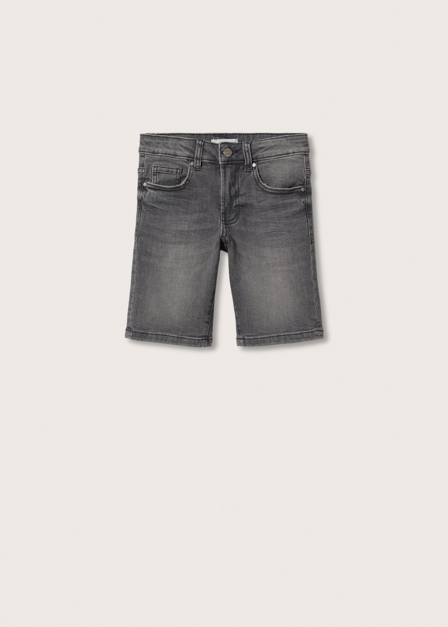 Cotton denim shorts - Article without model