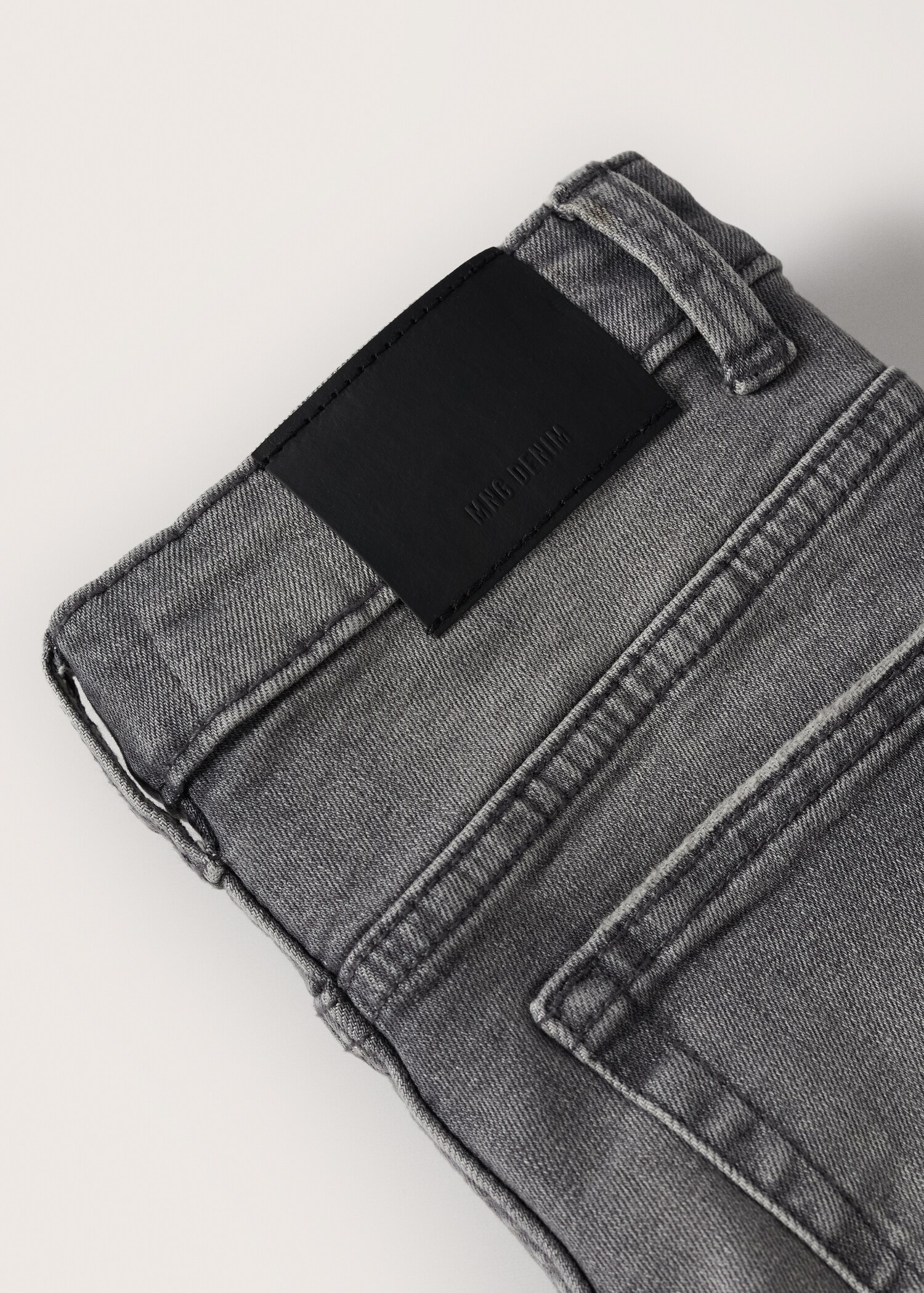 Cotton denim shorts - Details of the article 8