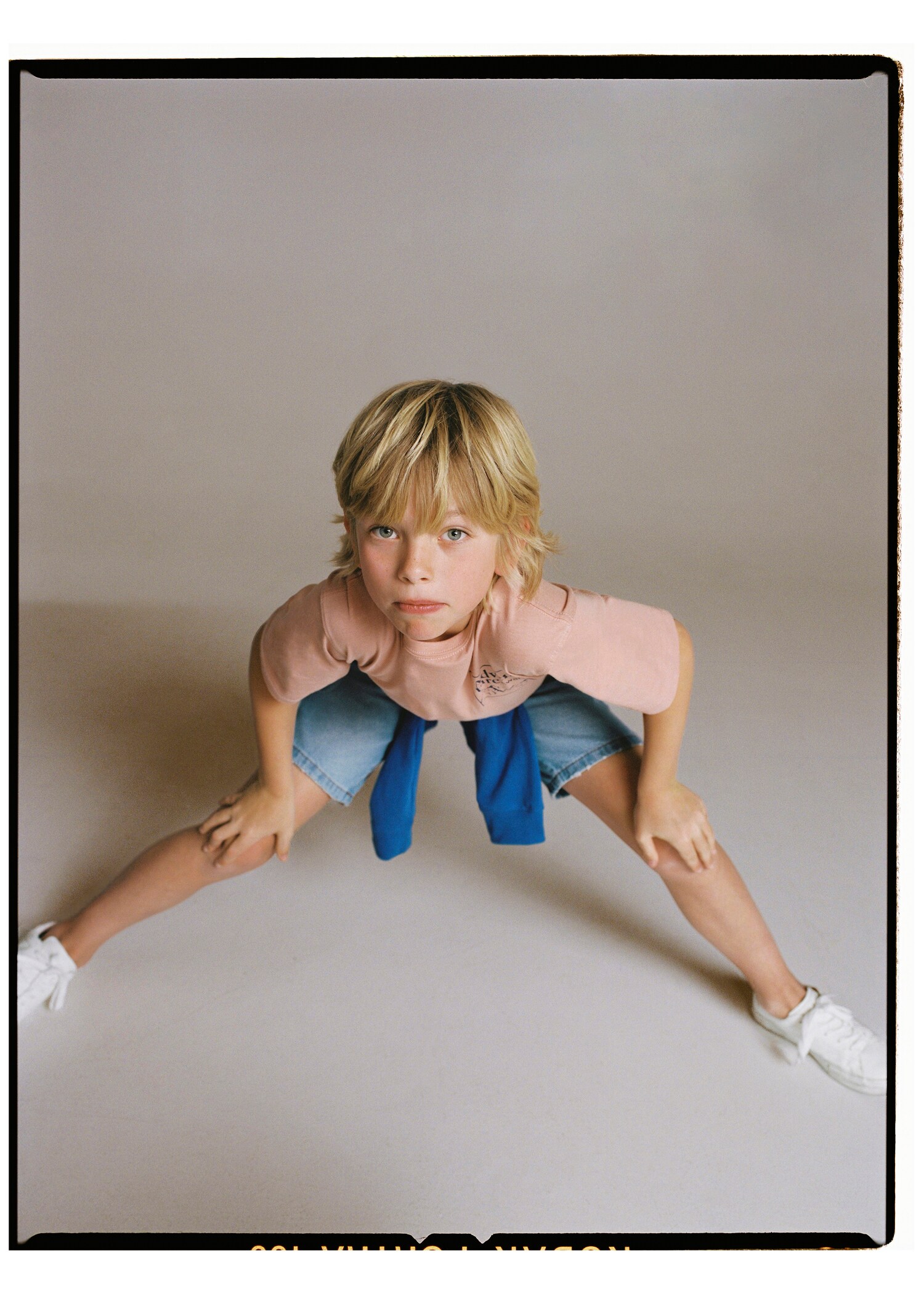 Cotton denim shorts - Details of the article 5