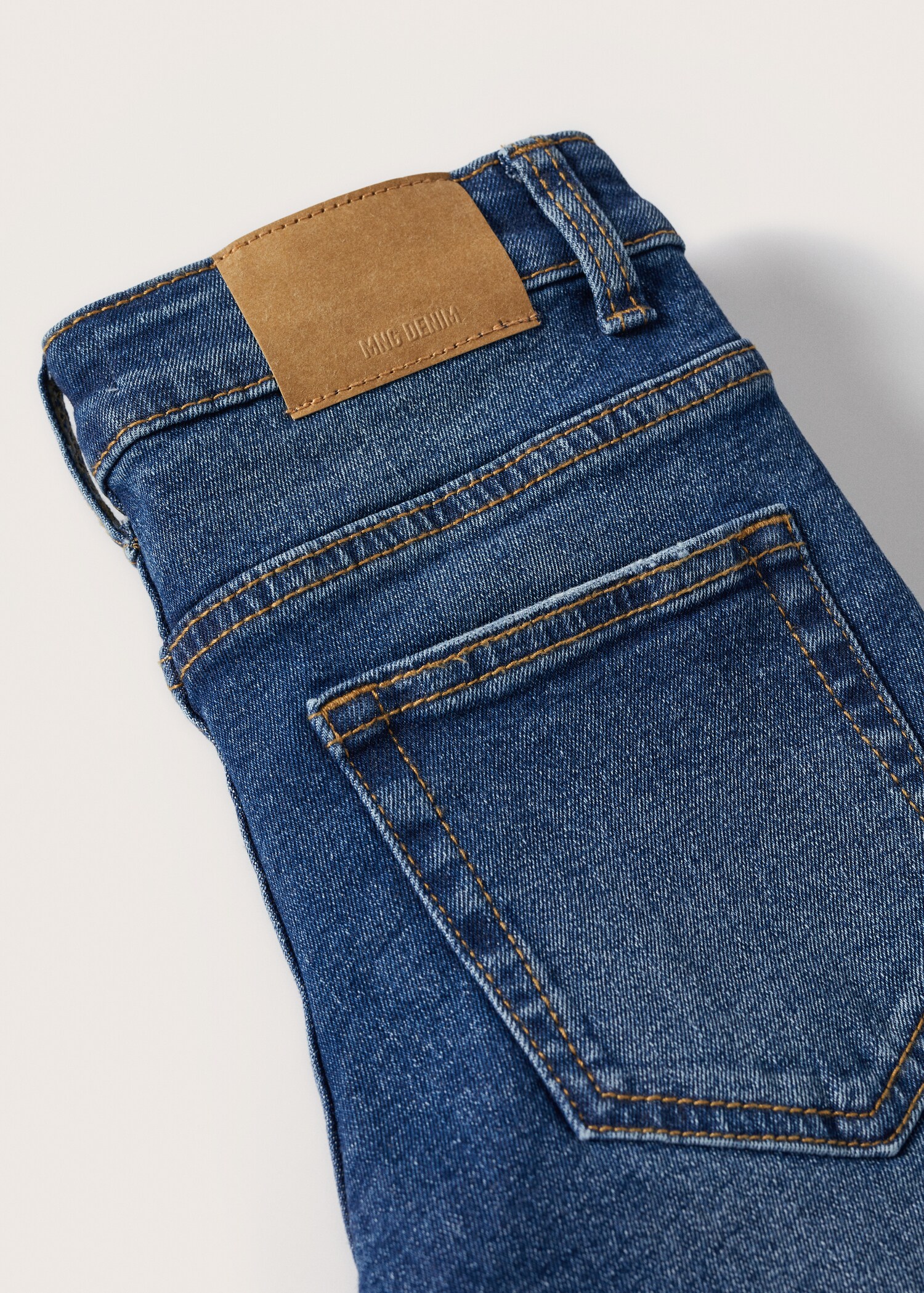 Cotton denim shorts - Details of the article 8