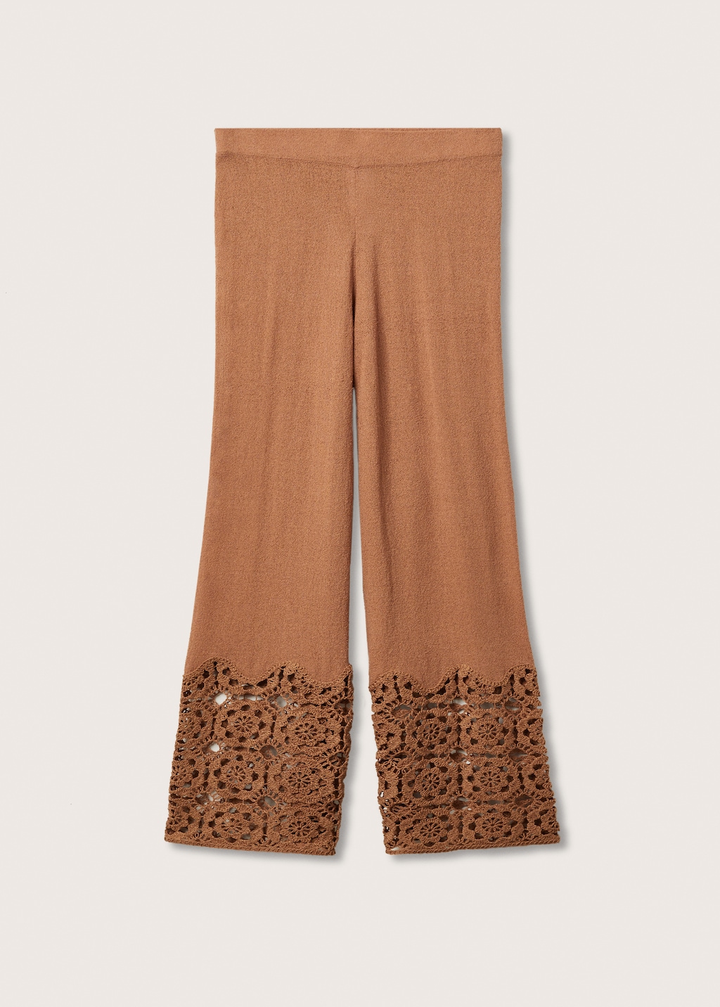 Pantalon crochet mango outlet