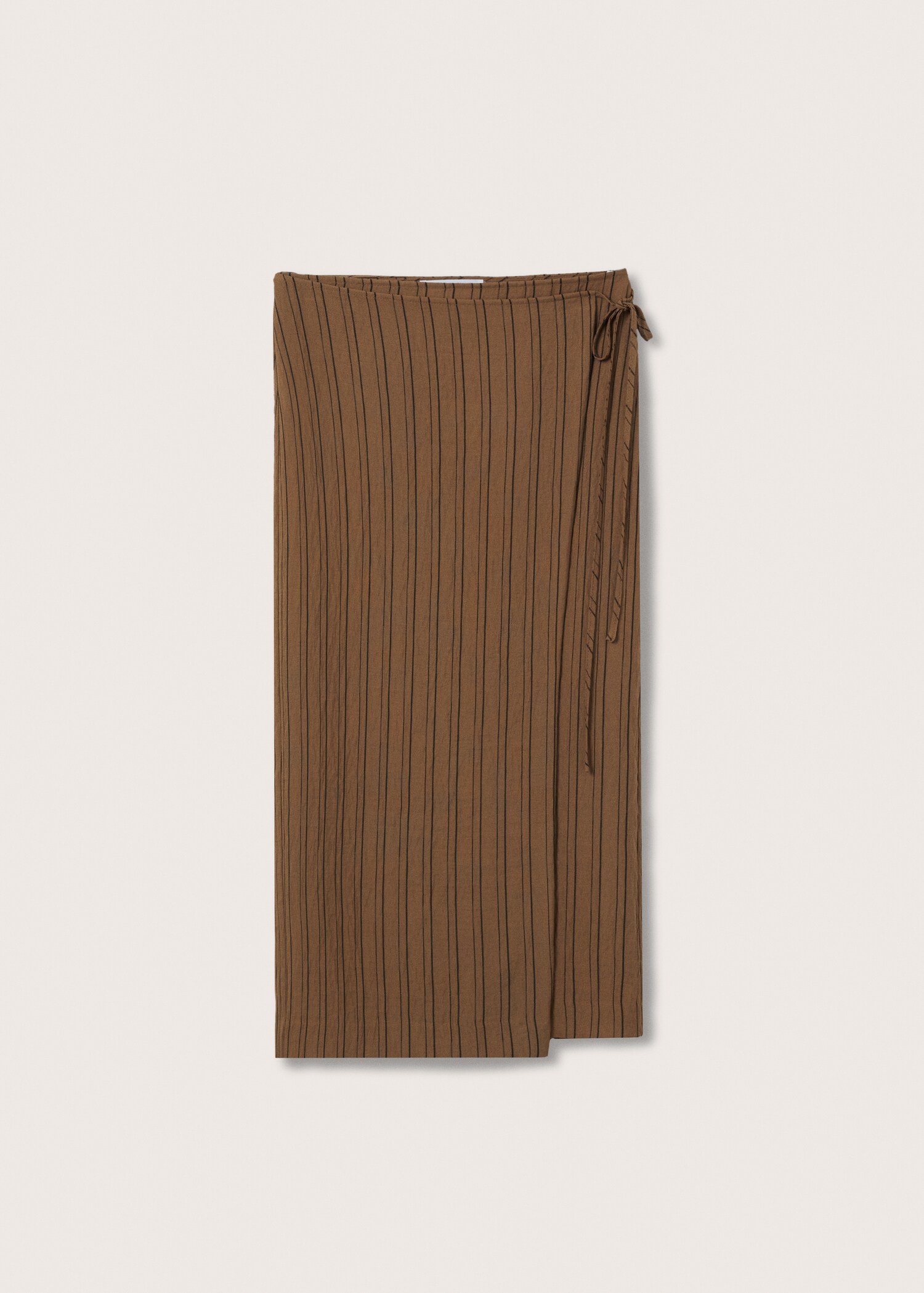 Striped wrap skirt - Article without model