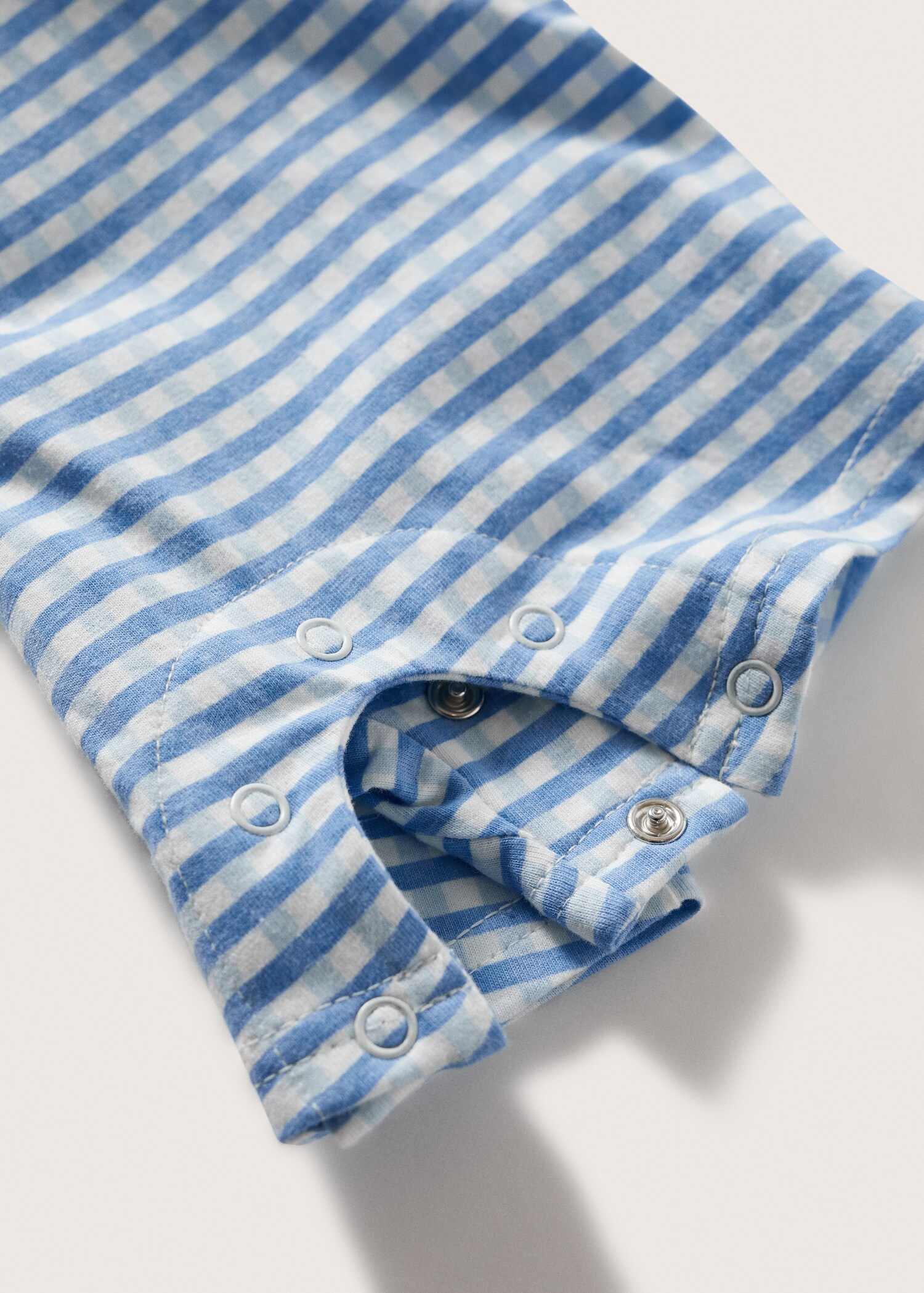 Pijama corto cuadro vichy - Detalle del artículo 8