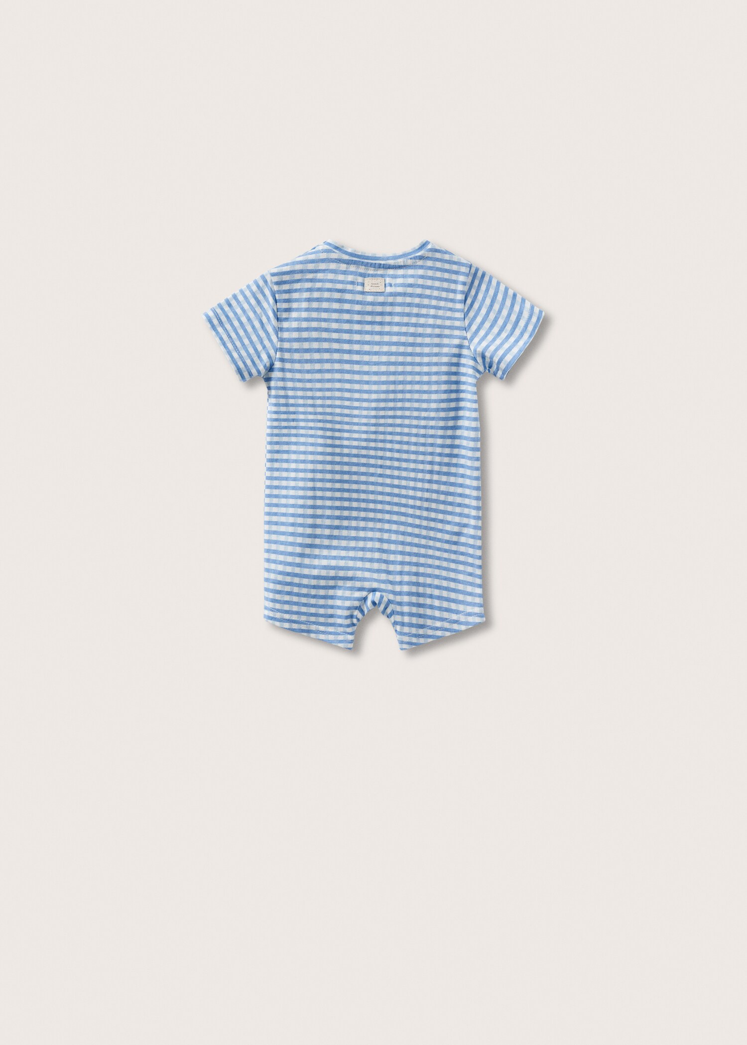Pijama corto cuadro vichy - Reverso del artículo