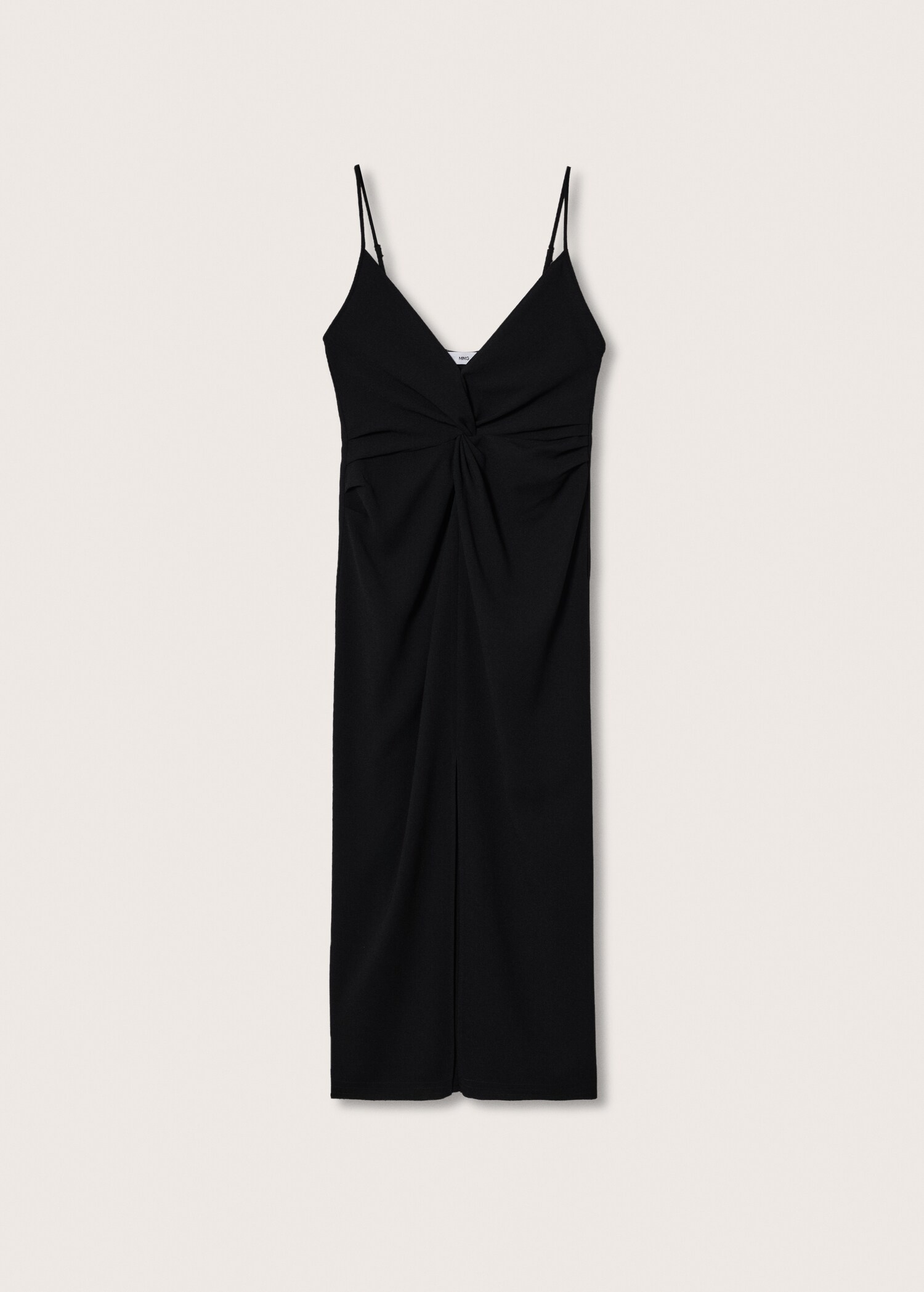 Cut-out ruched dress - Article without model