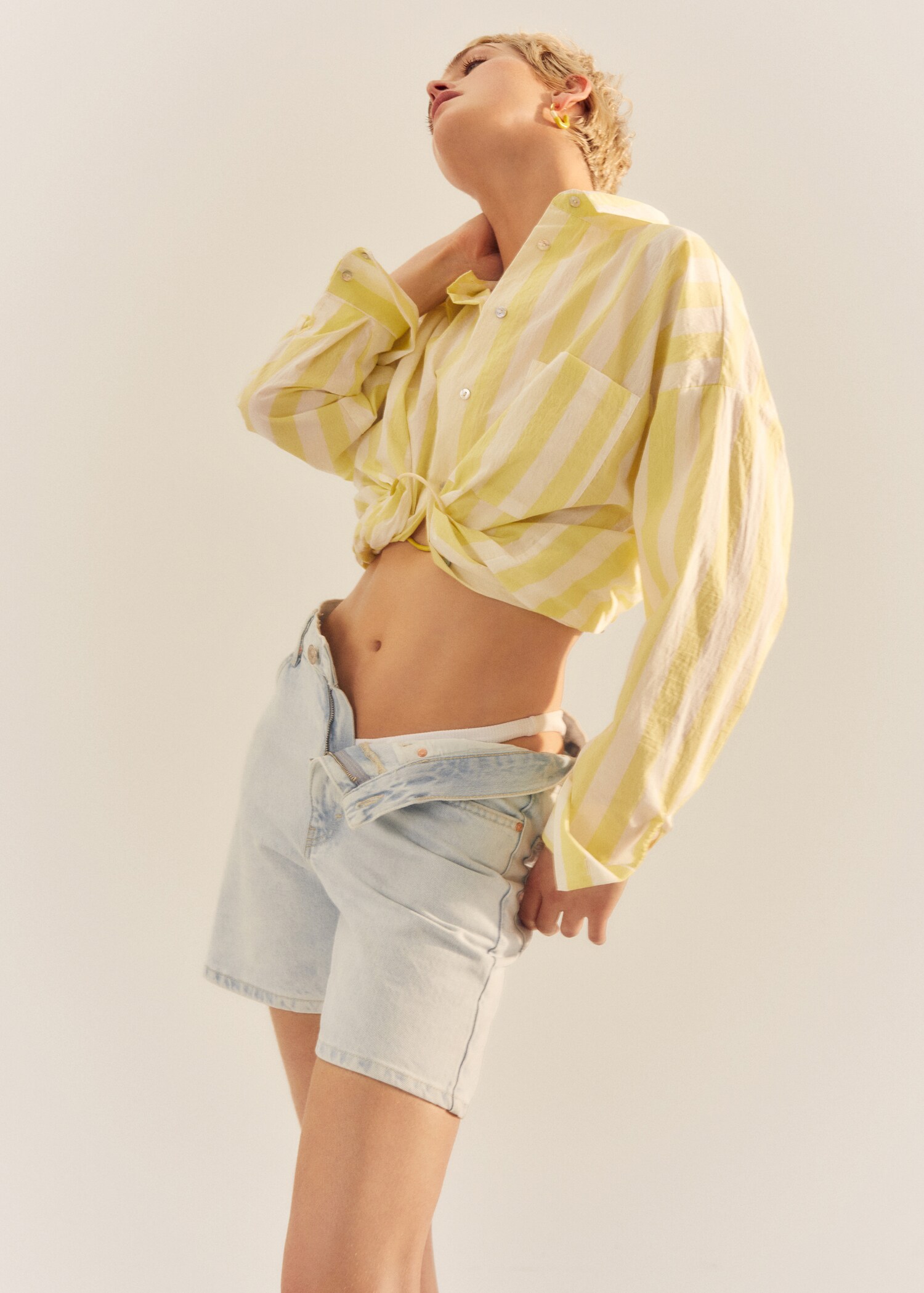 Camisa vestir algodón rayas - Detalle del artículo 7