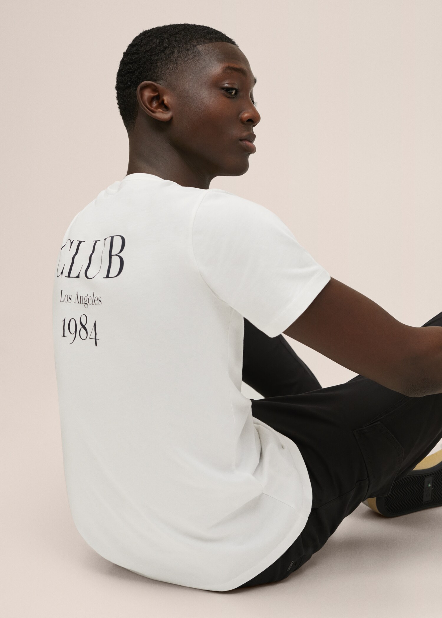 Printed cotton-blend T-shirt - Details of the article 2
