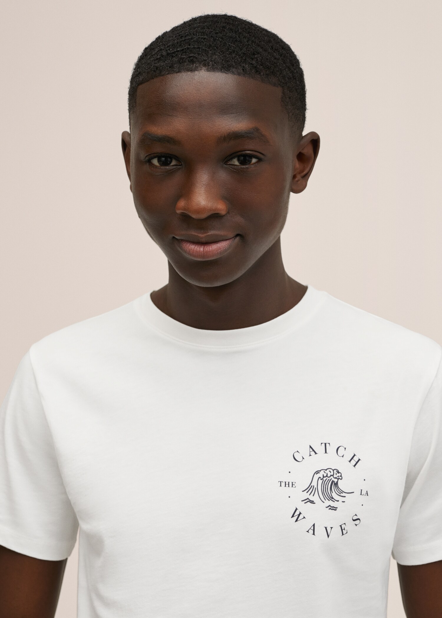 Printed cotton-blend T-shirt - Details of the article 3