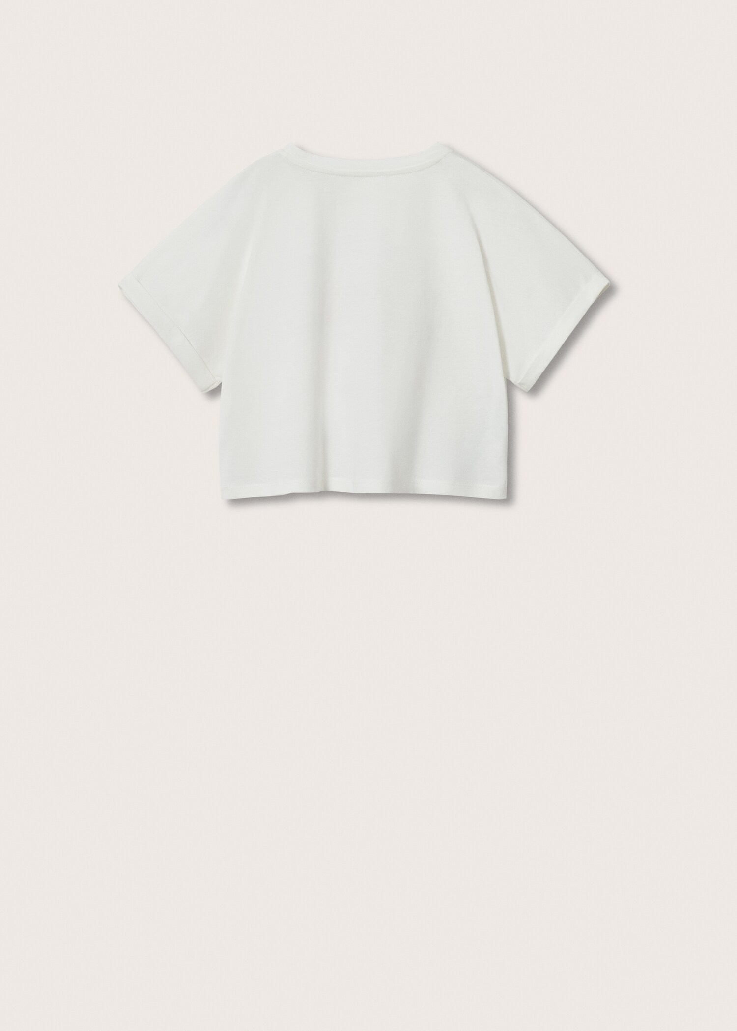 Camiseta estampada algodón - Reverso del artículo