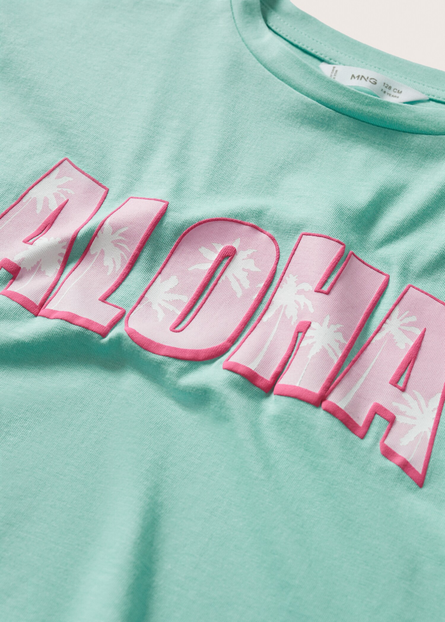 Printed cotton-blend T-shirt - Details of the article 8