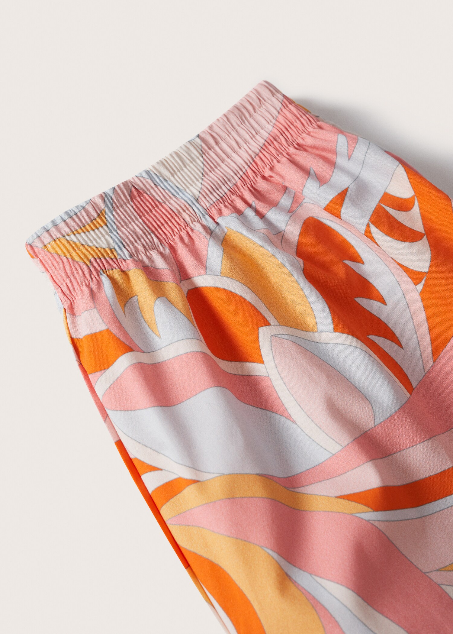 Printed cotton-blend short - Details of the article 8