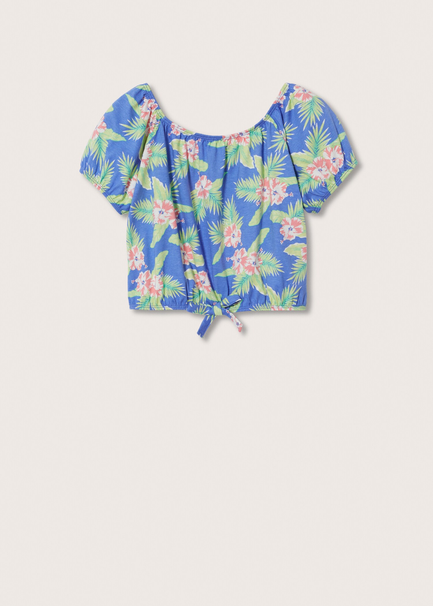 Tropical print T-shirt - Article without model