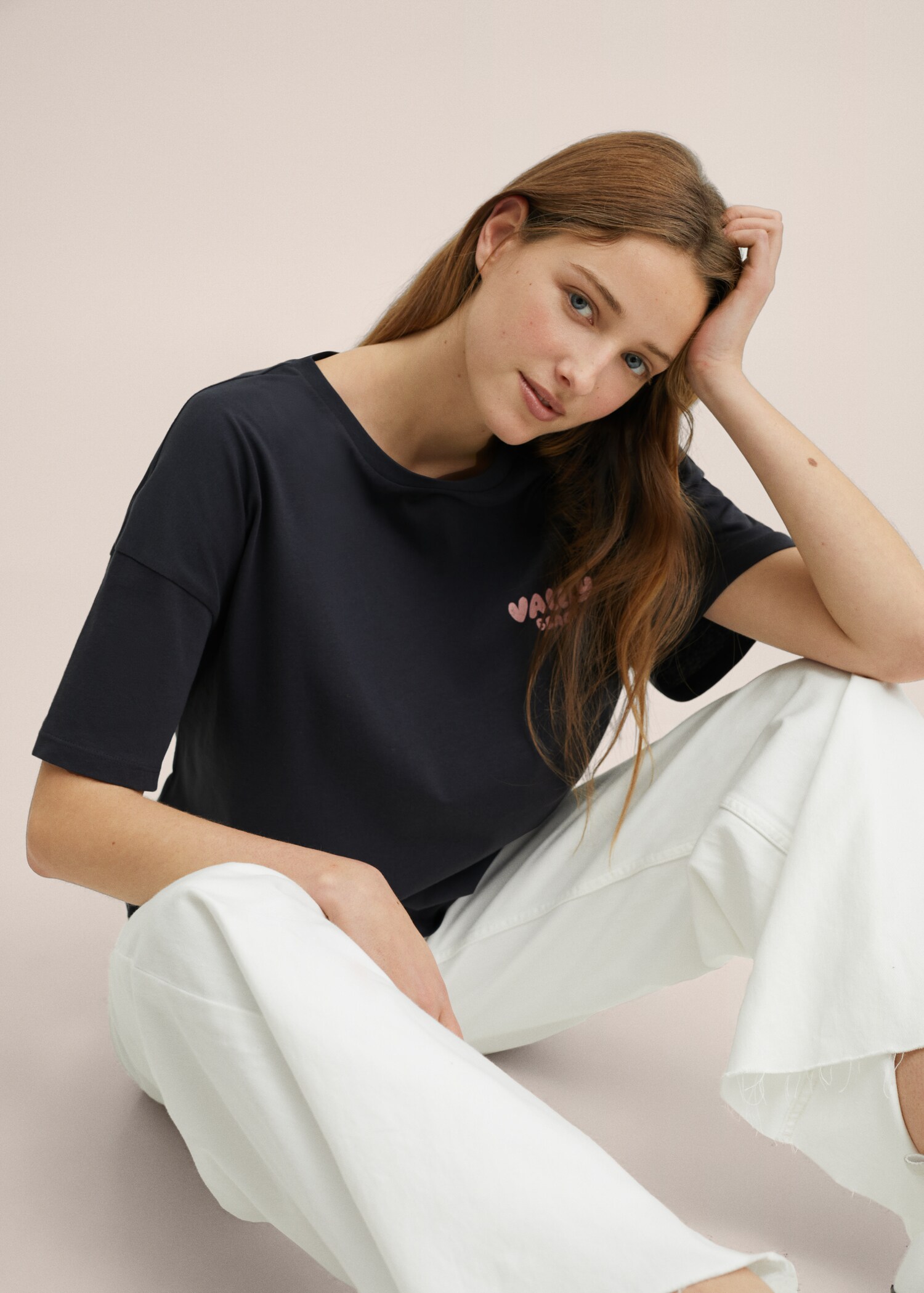 Oversized message t-shirt - Details of the article 3