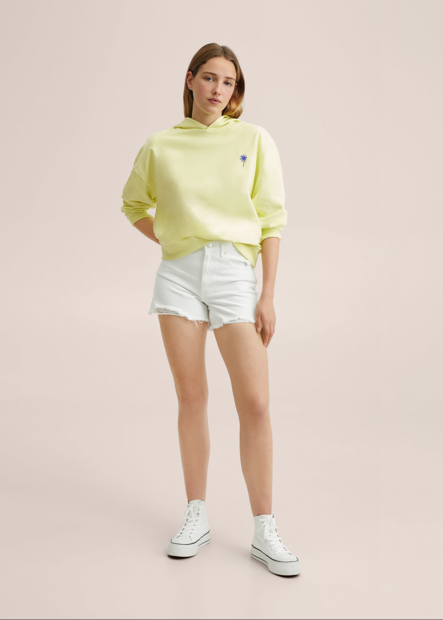 Oversized message sweatshirt - Details of the article 2