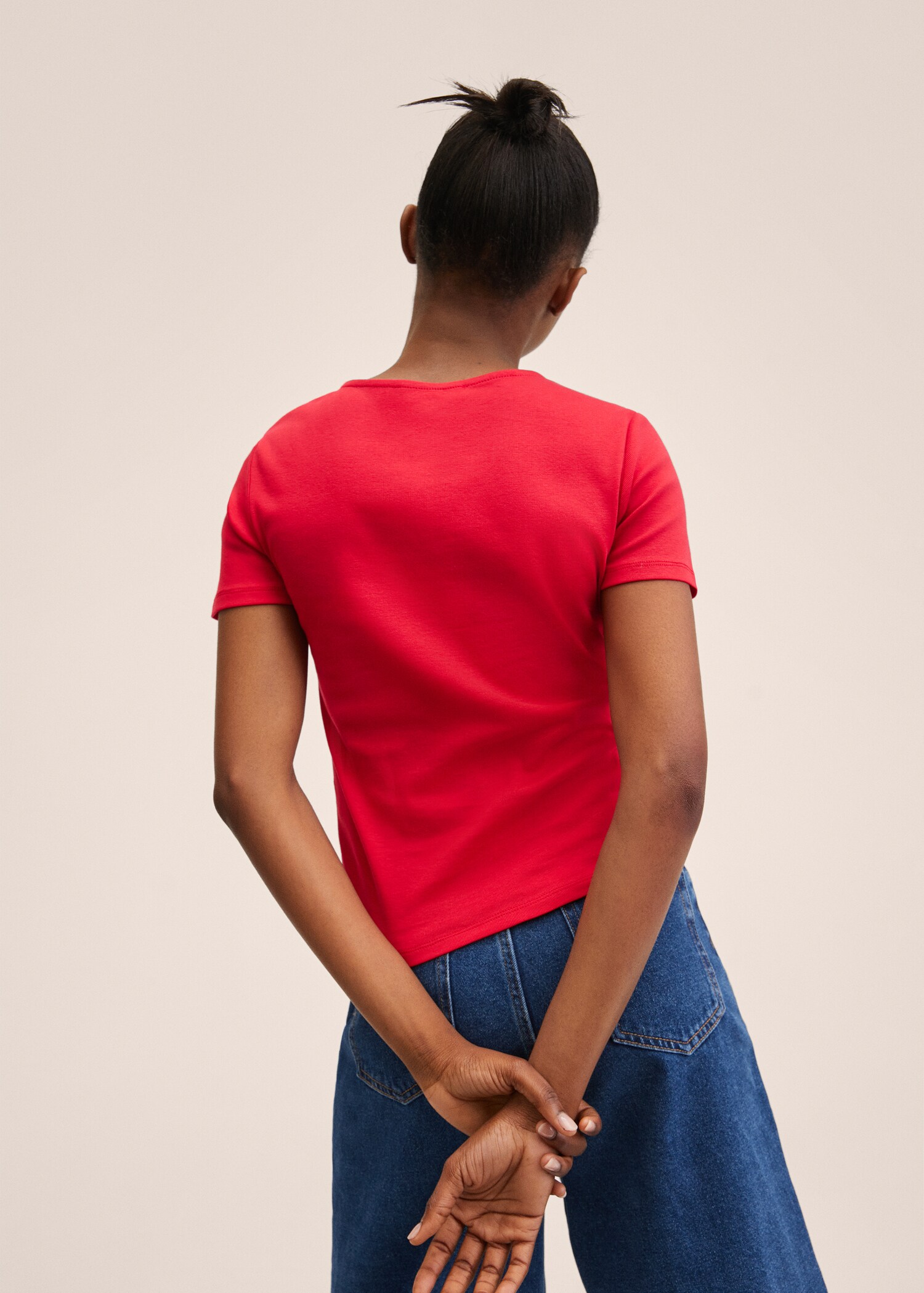 Camiseta 100% algodón  - Reverso del artículo