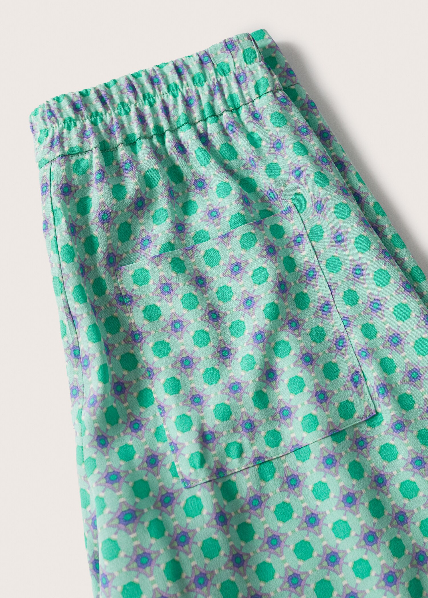 Fluid culotte trousers - Details of the article 8