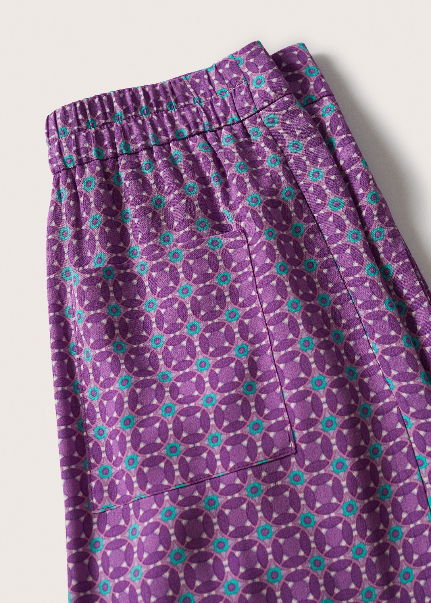 Fluid culotte trousers - Details of the article 8
