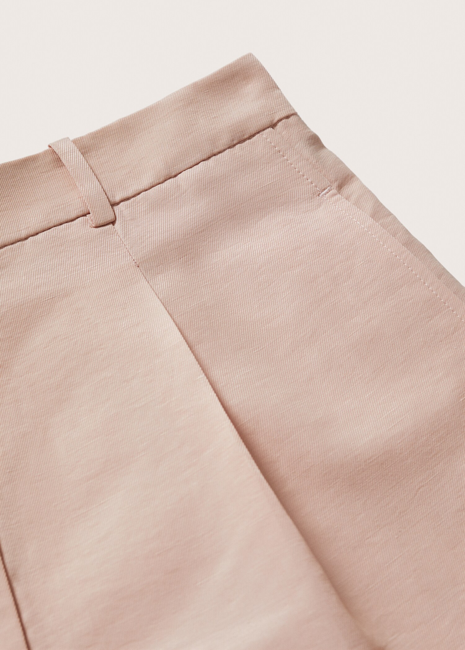 Pleated linen short - Details of the article 8