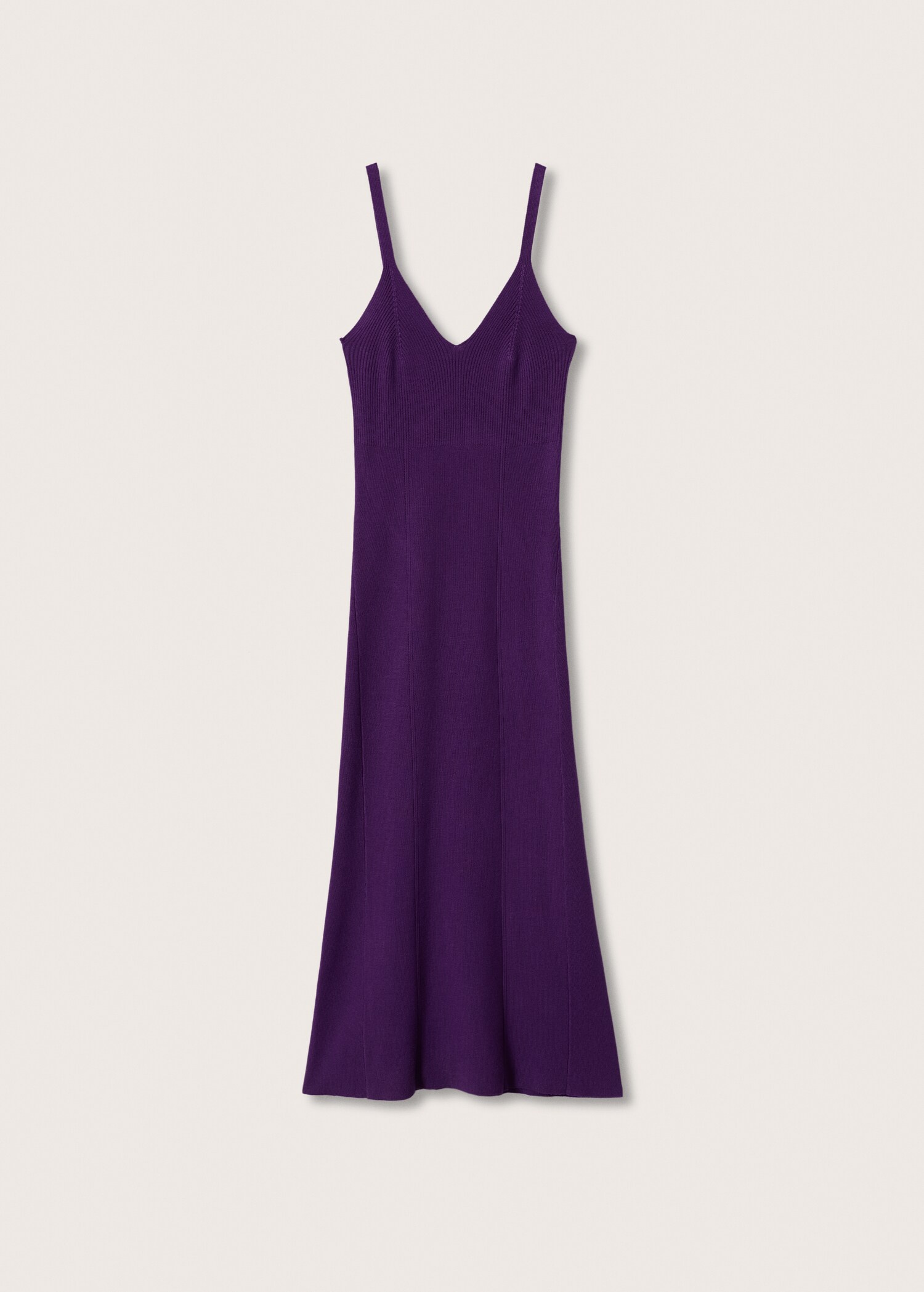 Ribbed knit dress - Article without model