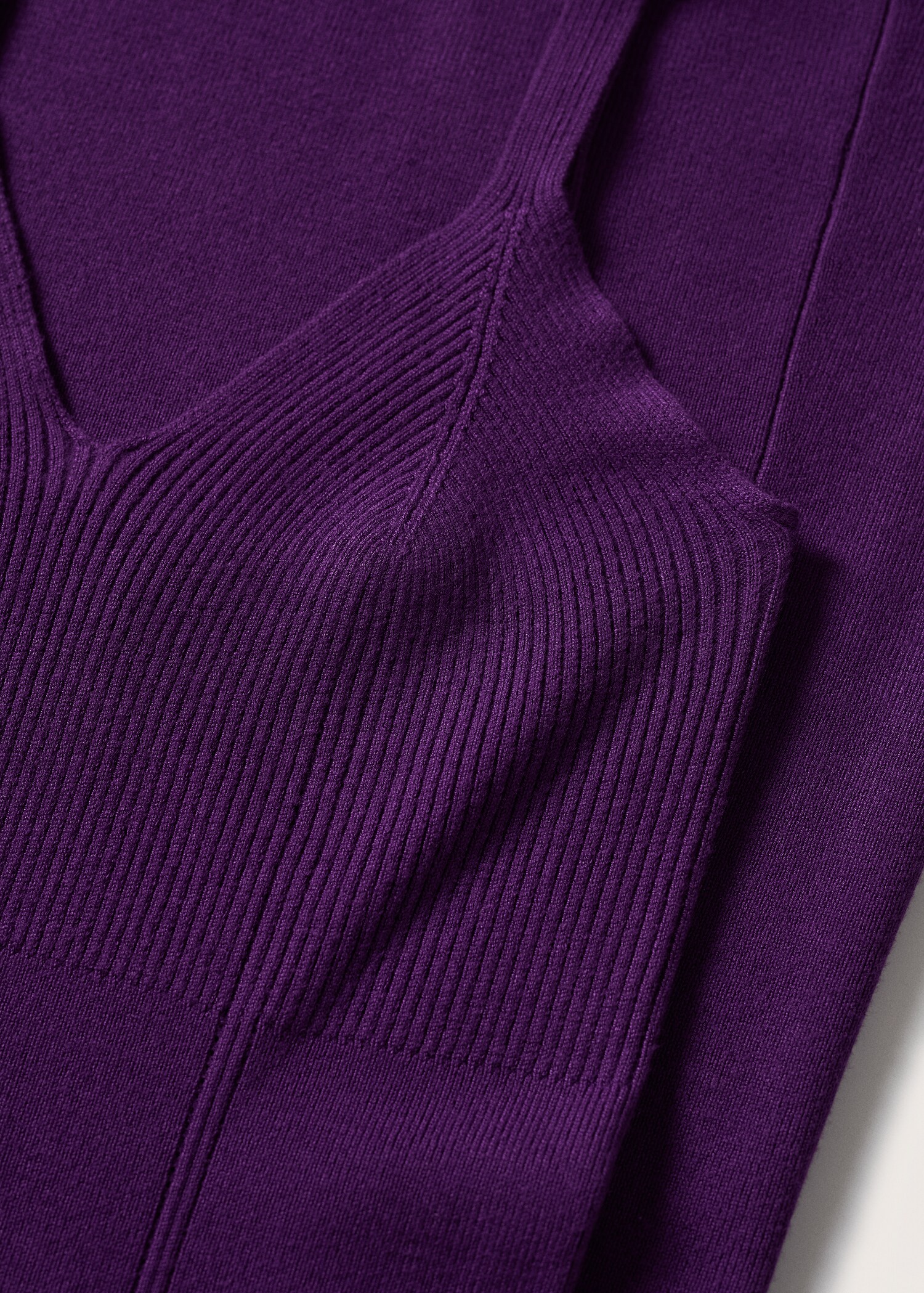Ribbed knit dress - Details of the article 8