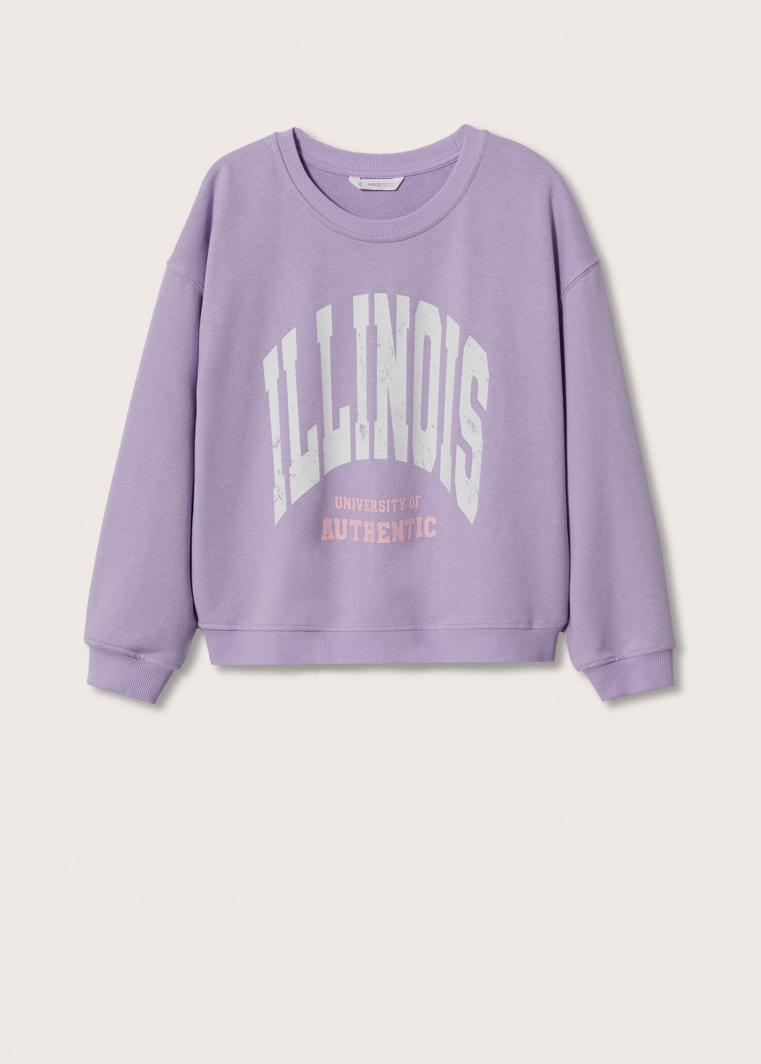 Sudadera algodón mensaje - Artículo sin modelo