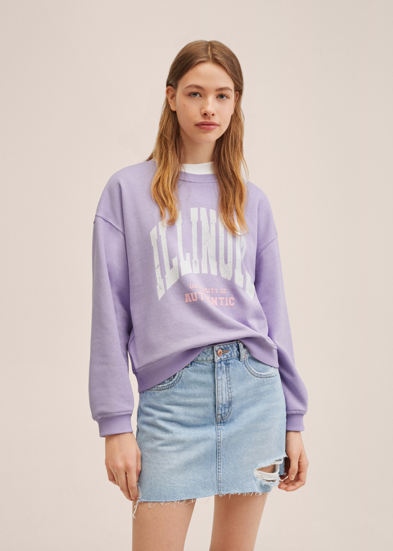 Sudadera algodón mensaje - Detalle del artículo 3