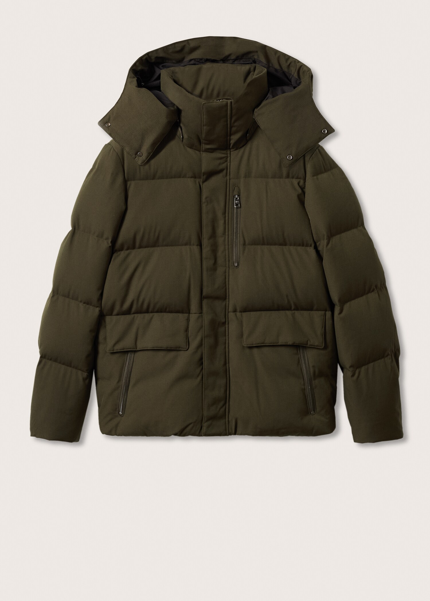 Anorak plumón capucha - Artículo sin modelo