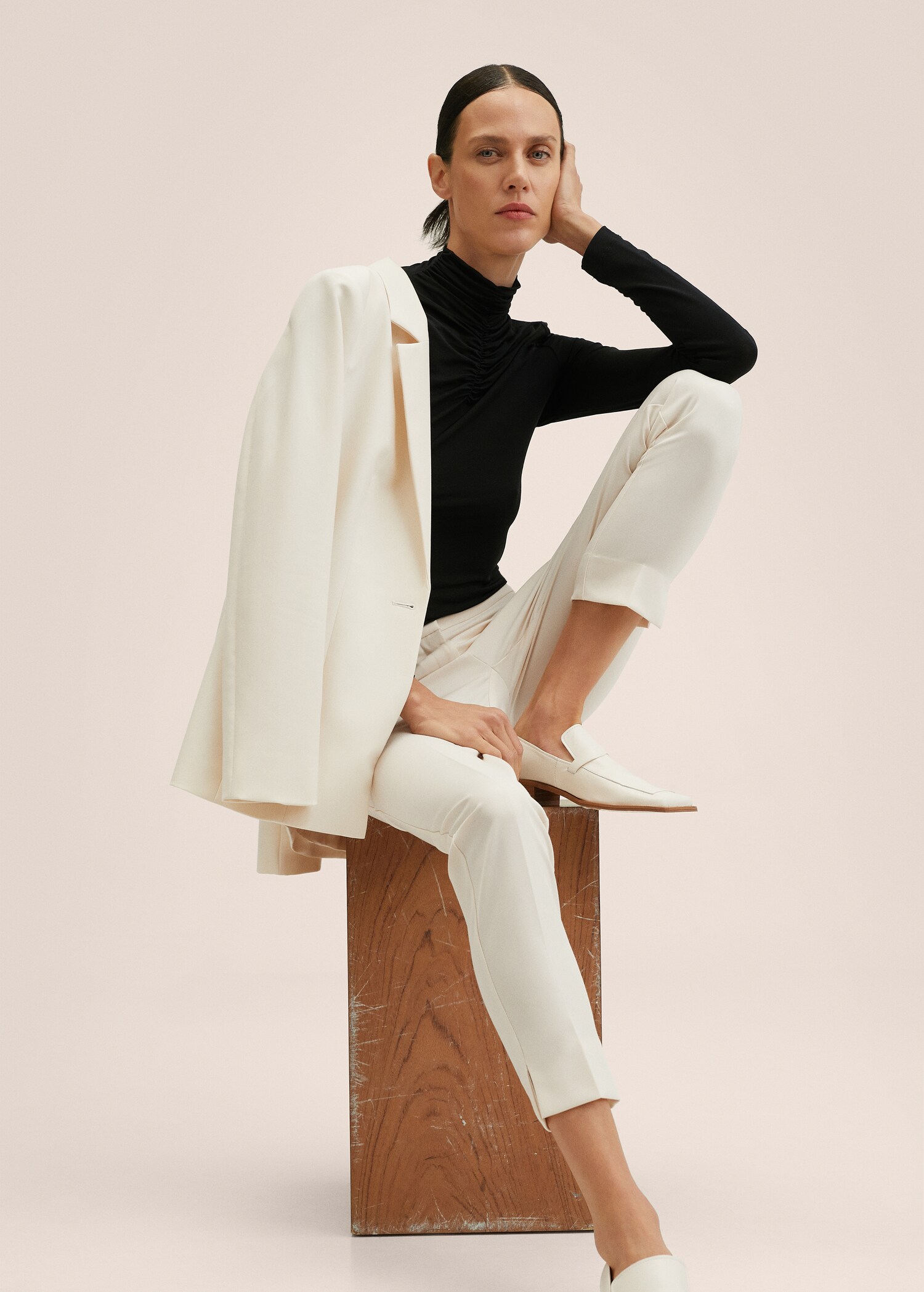 Oblekové kalhoty slim fit - Detail zboží 2