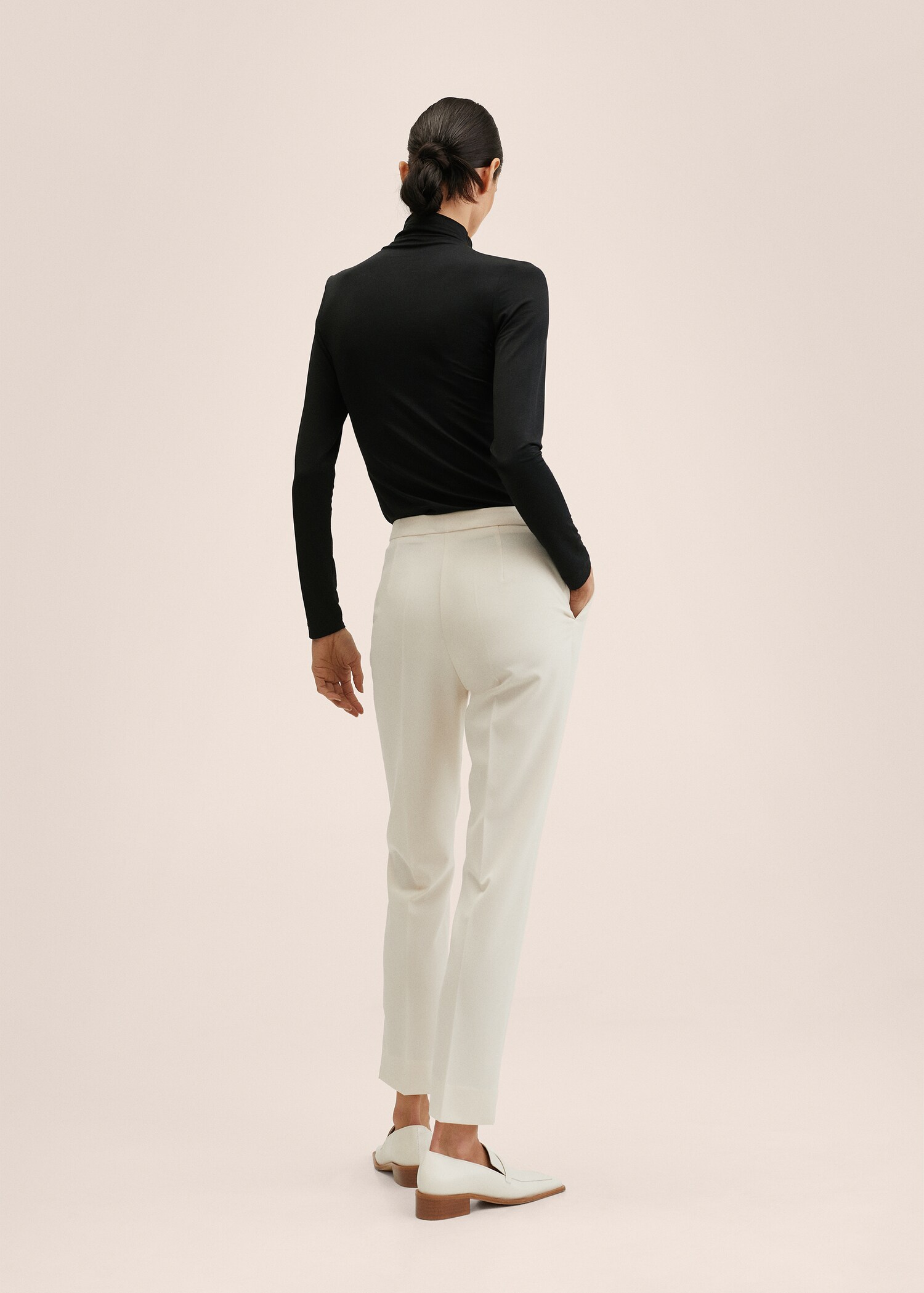 Oblekové kalhoty slim fit - Zadní strana zboží