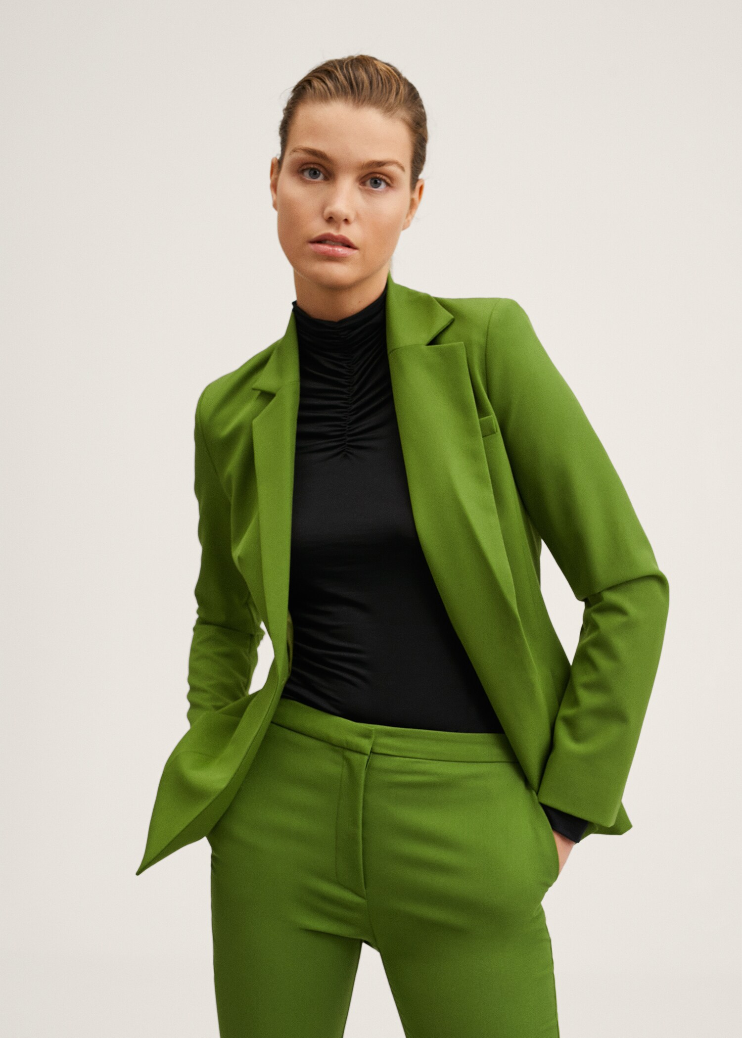 Oblekové kalhoty slim fit - Detail zboží 1
