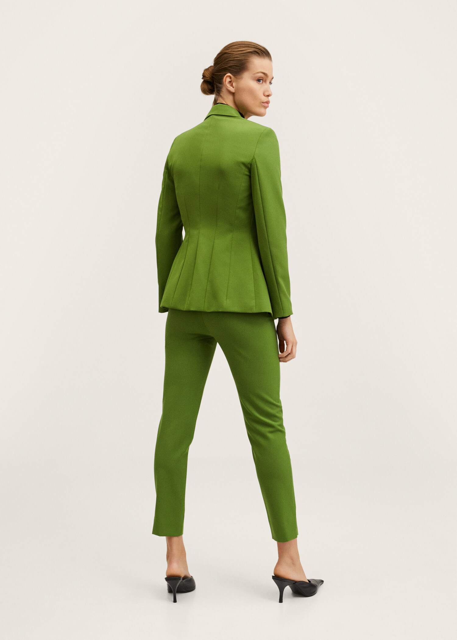 Oblekové kalhoty slim fit - Zadní strana zboží