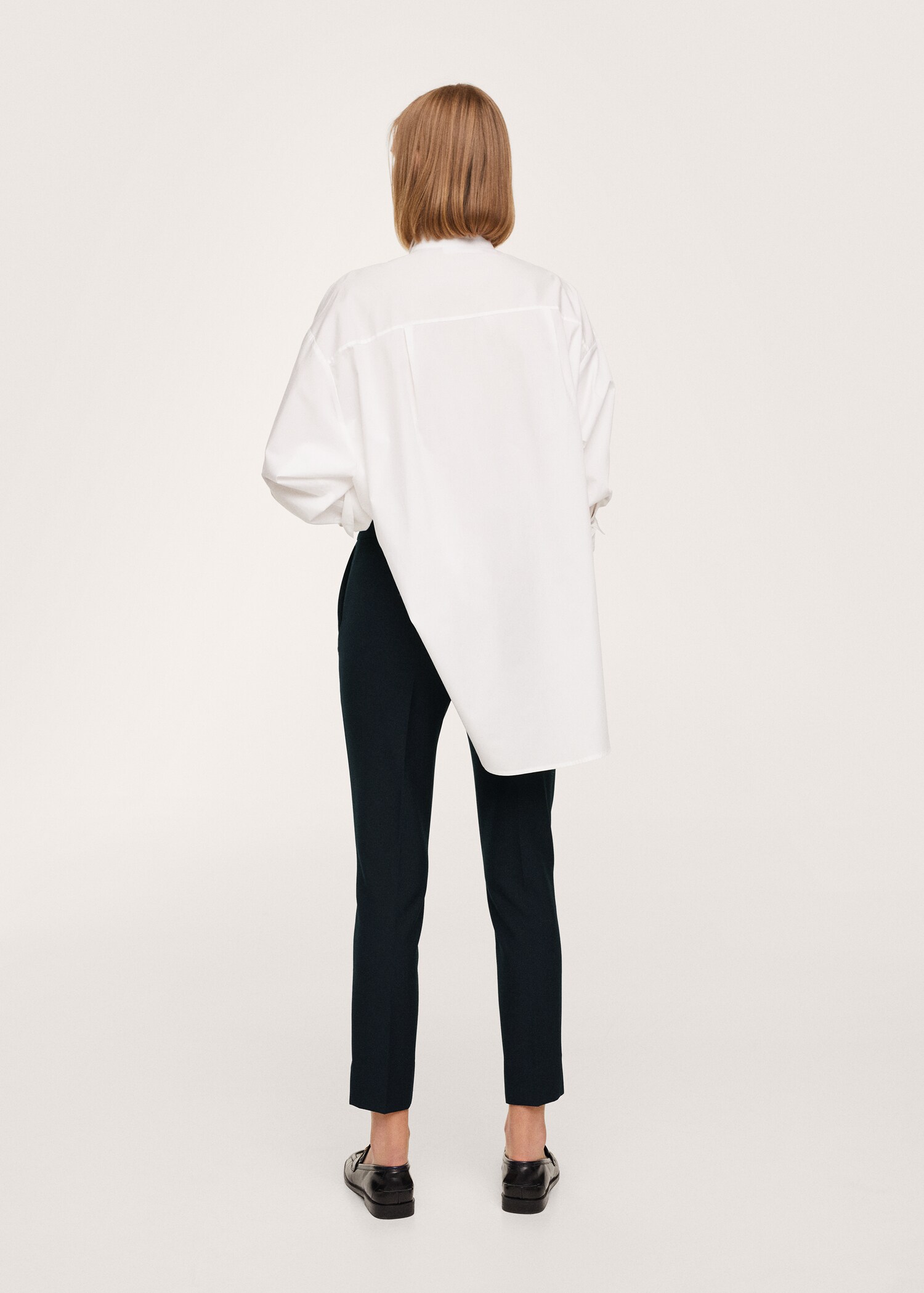 Oblekové kalhoty slim fit - Zadní strana zboží