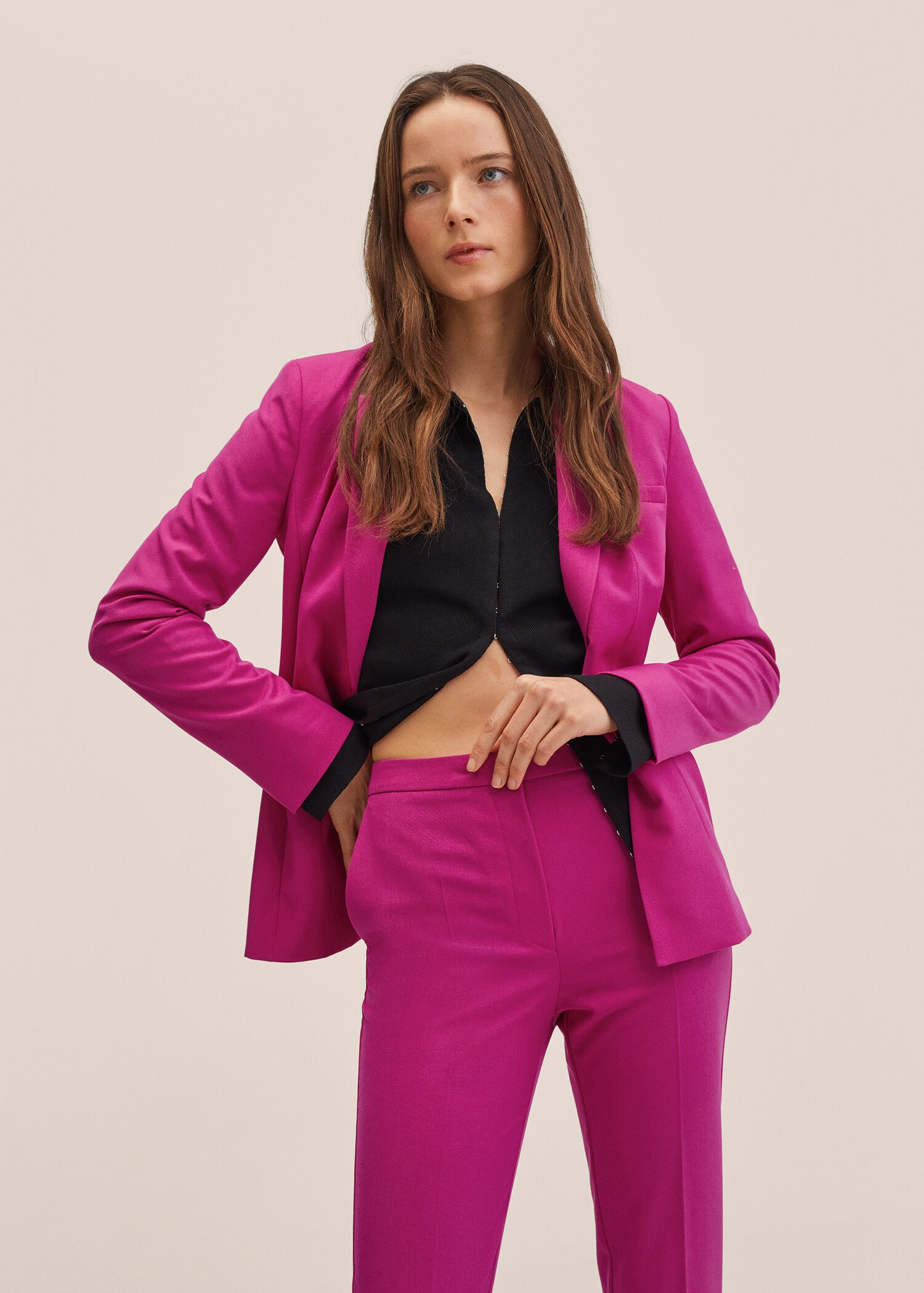 Oblekové kalhoty slim fit - Detail zboží 1