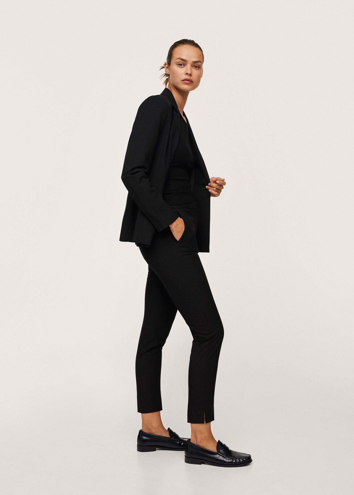 Oblekové kalhoty slim fit - Detail zboží 2