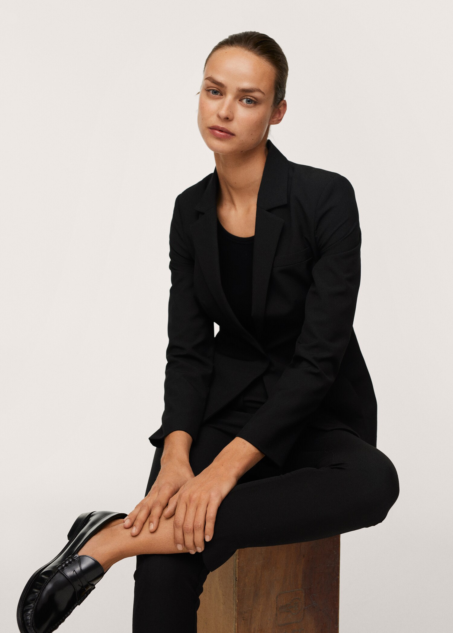 Oblekové kalhoty slim fit - Detail zboží 3