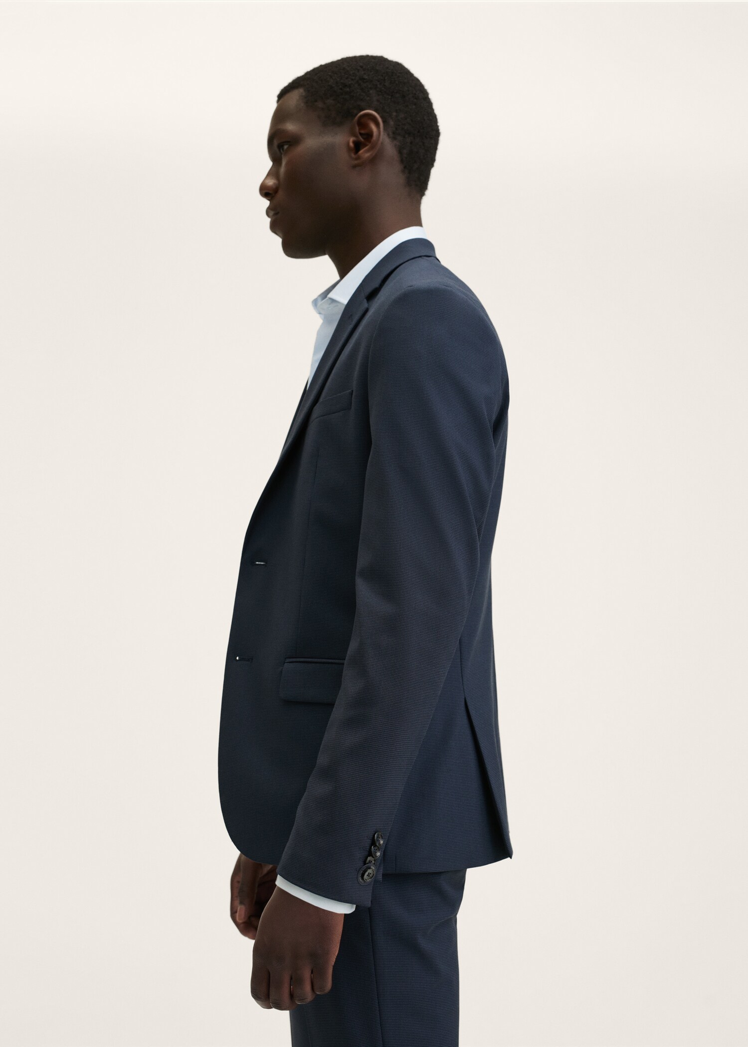 Oblekové sako super slim fit - Detail zboží 2