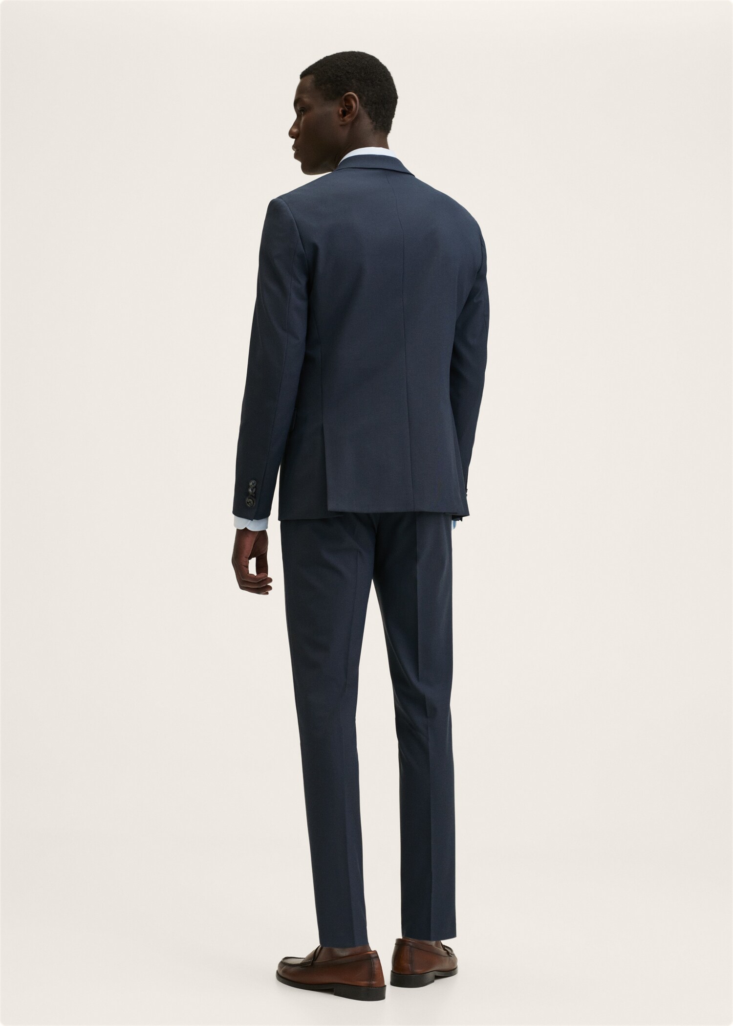 Oblekové sako super slim fit - Zadní strana zboží