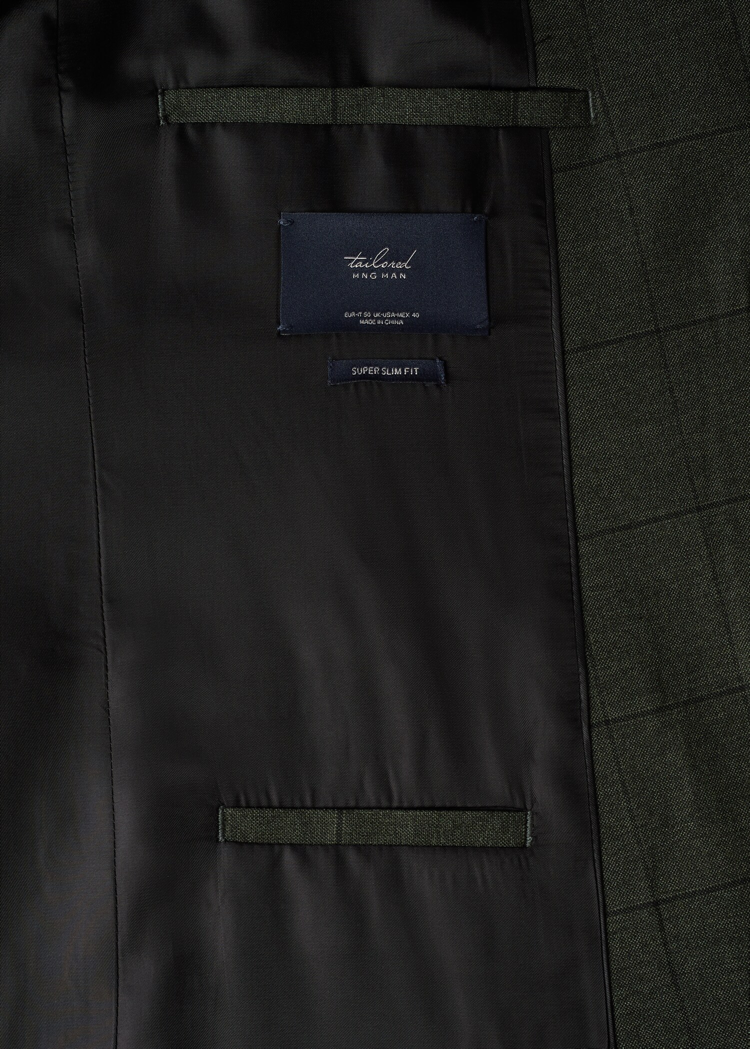 Americana traje super slim fit cuadros - Detalle del artículo 8