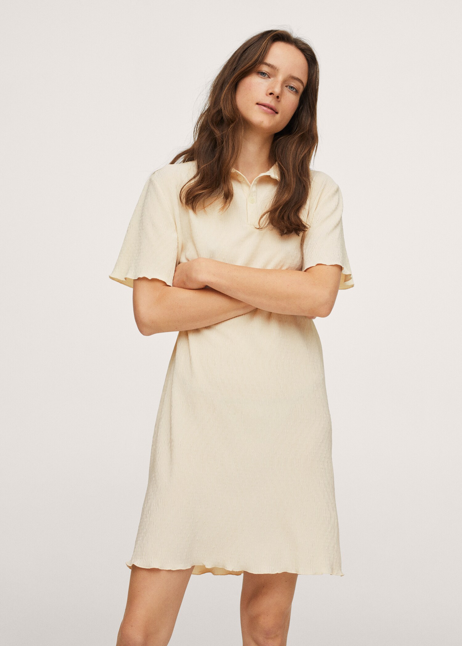 Vestit camiser textura - Pla mig