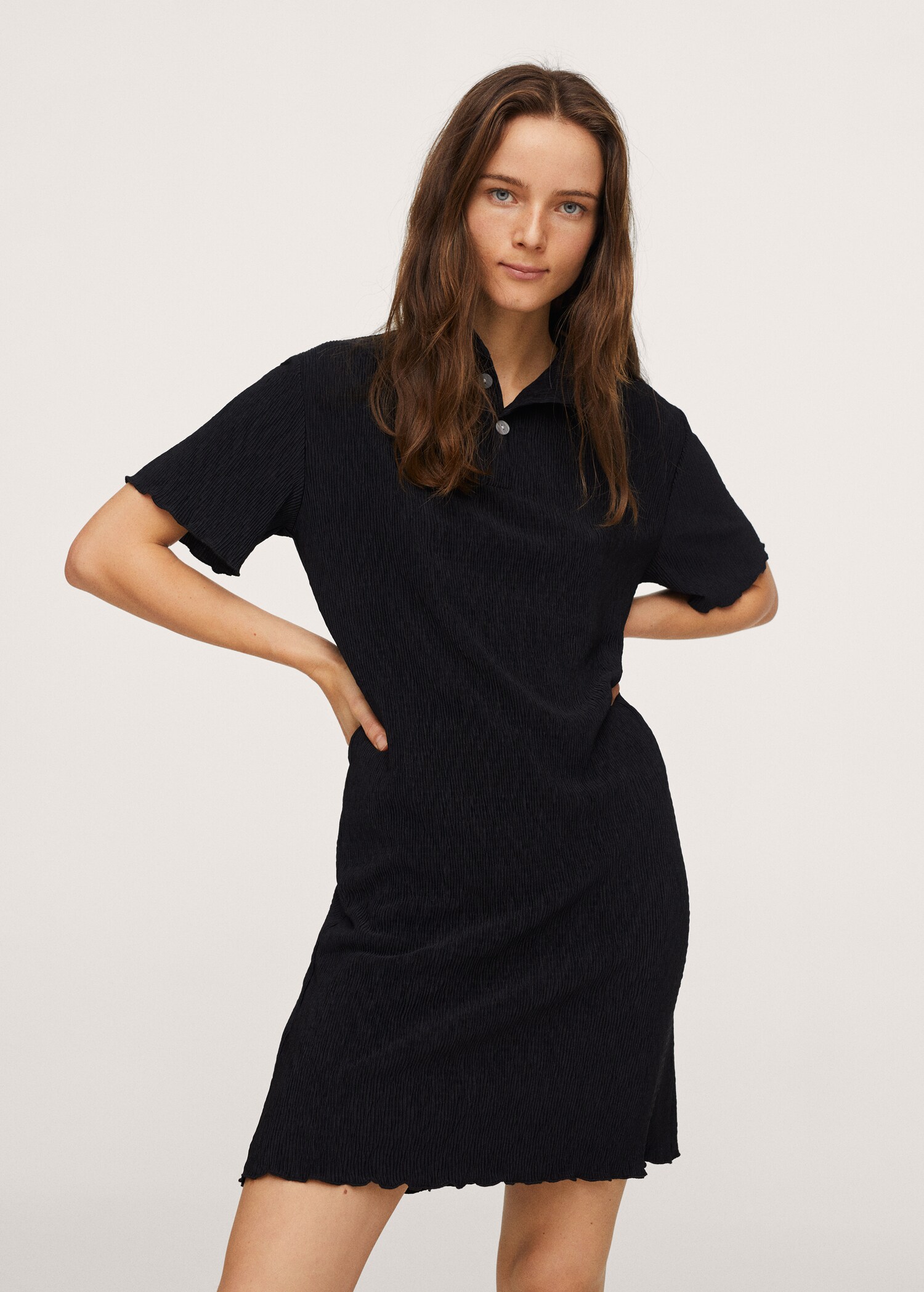 Vestit camiser textura - Pla mig
