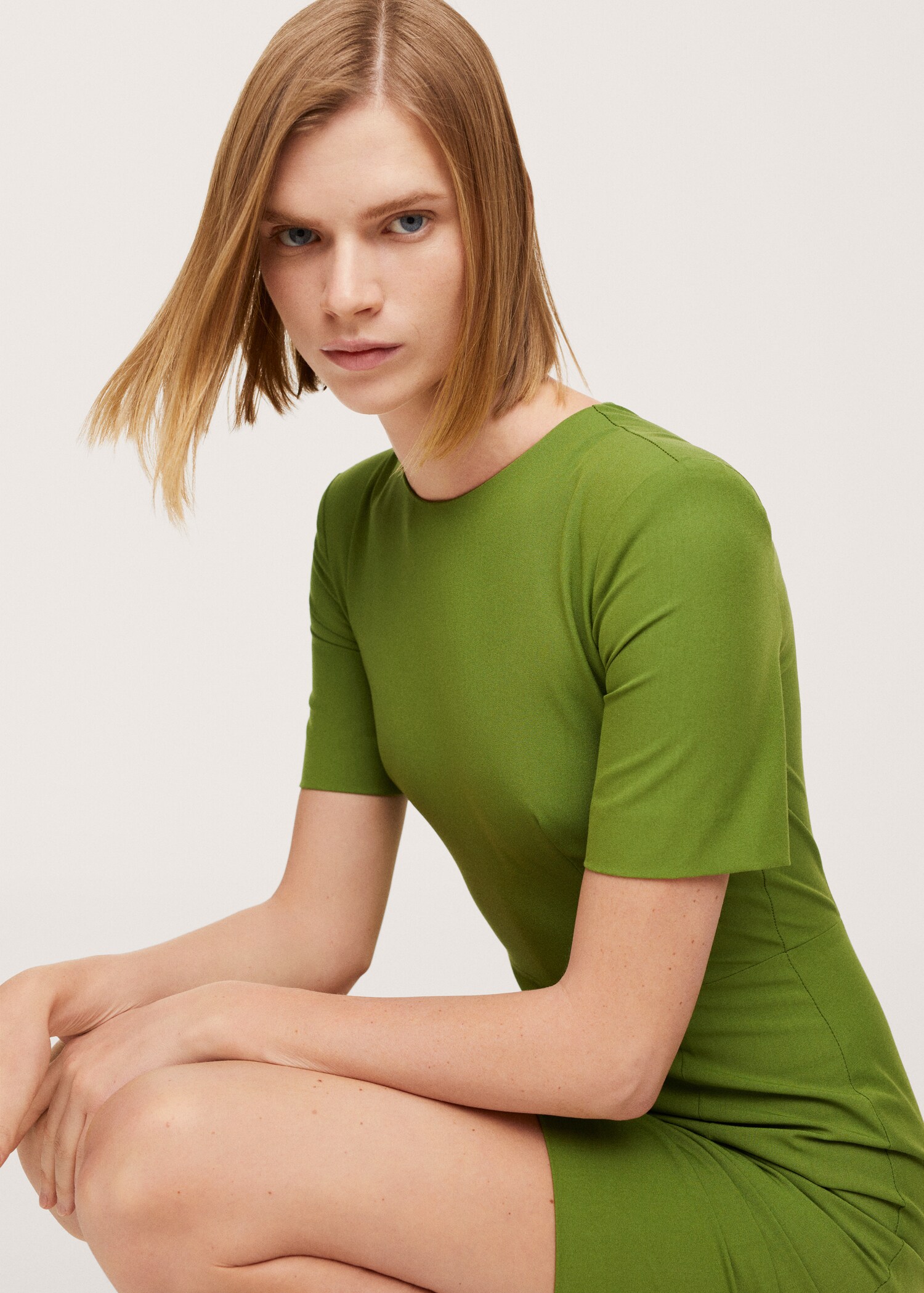 Tailored short dress - Details of the article 2