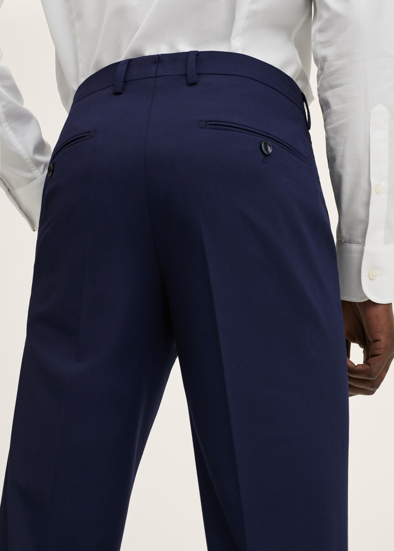 Oblekové kalhoty slim fit - Detail zboží 2