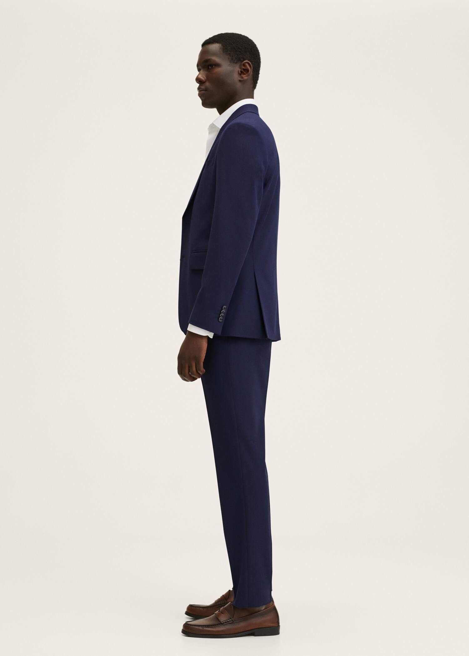Oblekové kalhoty slim fit - Detail zboží 3