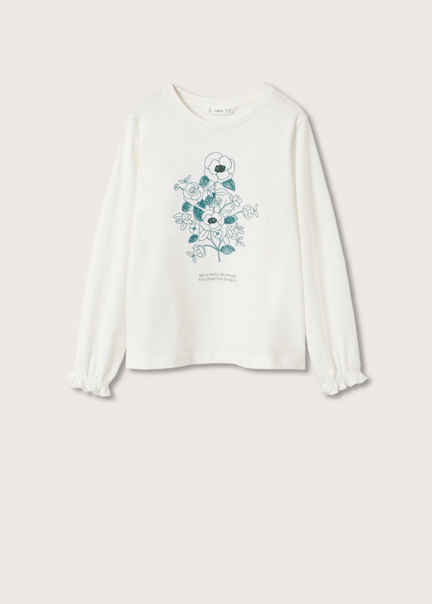 Camiseta manga larga bordado - Artículo sin modelo