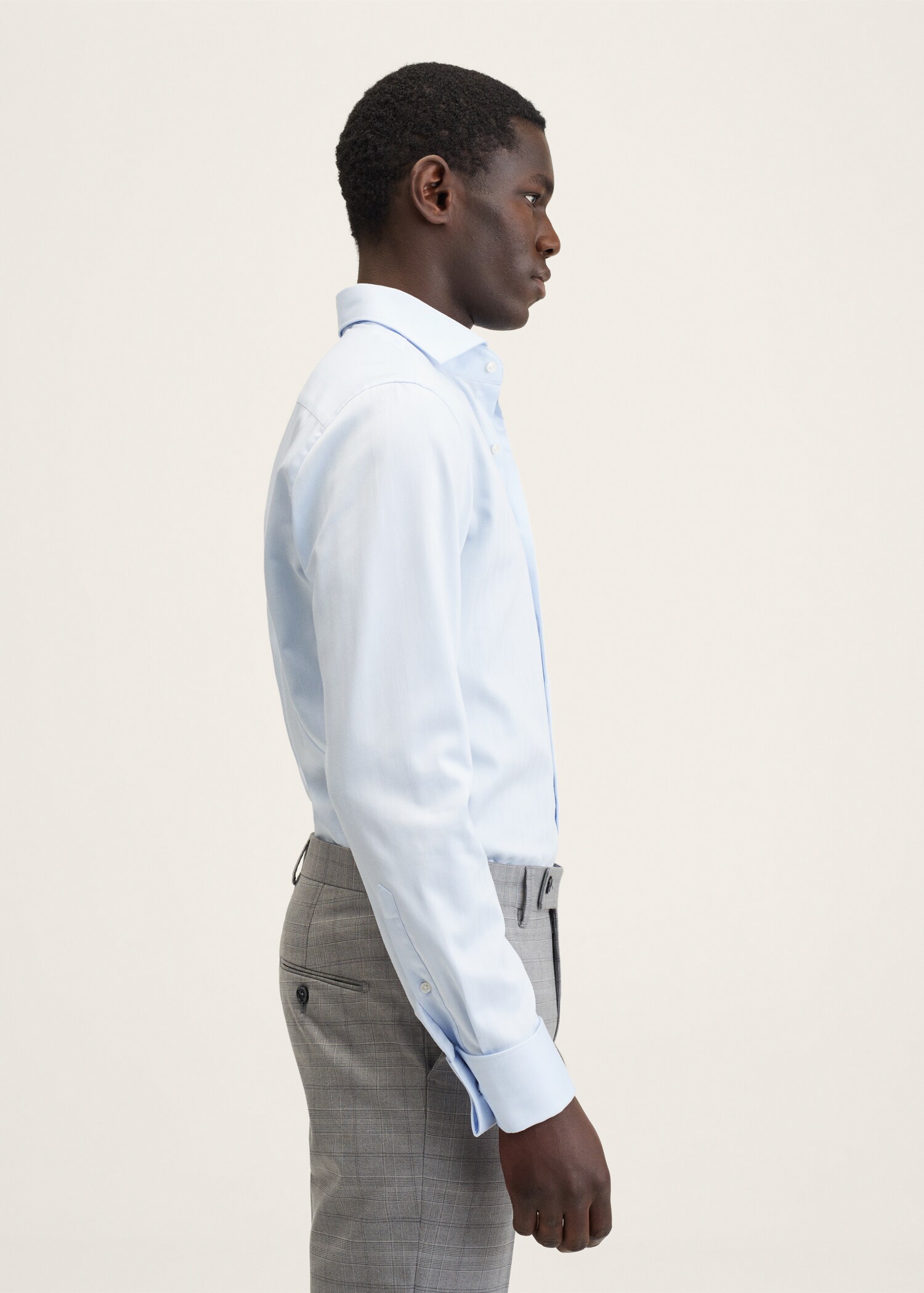 Camisa traje slim fit algodón - Detalle del artículo 2