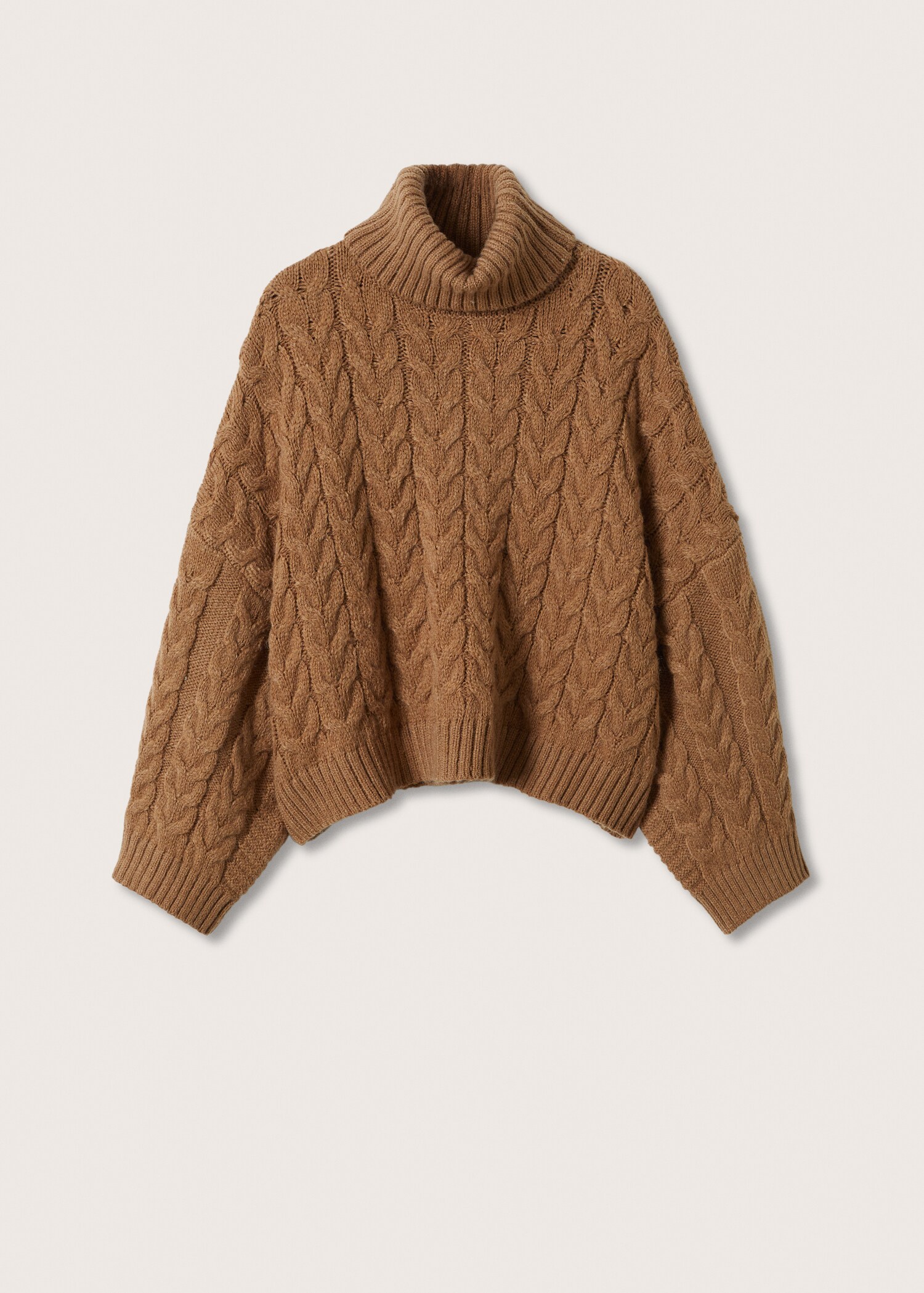 Úpletový svetr oversize - Zboží bez modelu