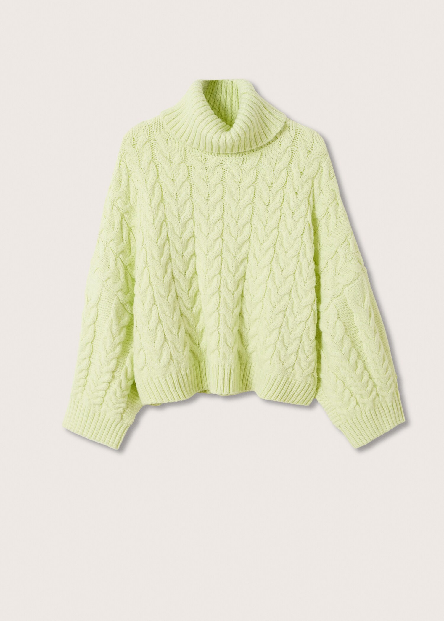 Úpletový svetr oversize - Zboží bez modelu